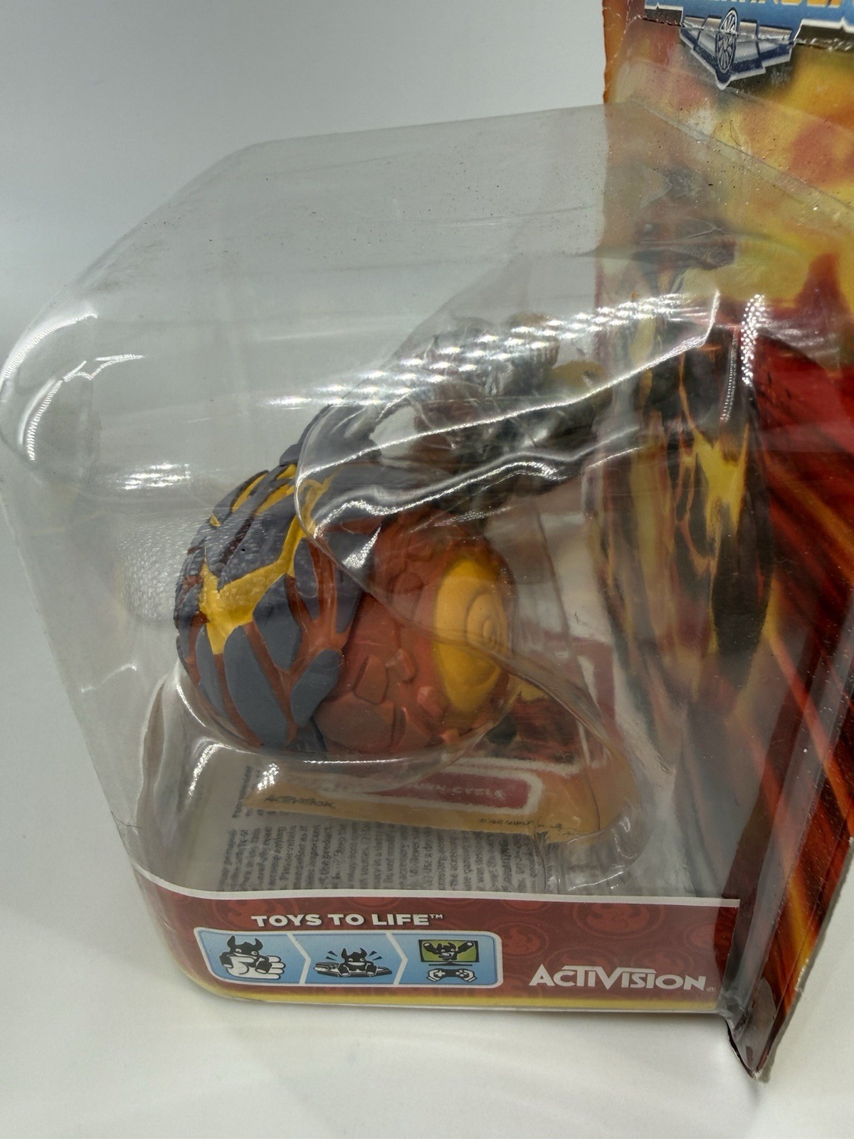 SKYLANDERS SUPERCHARGERS BURN-CYCLE SKYLANDERS LAND VEHICLE NIP NIB