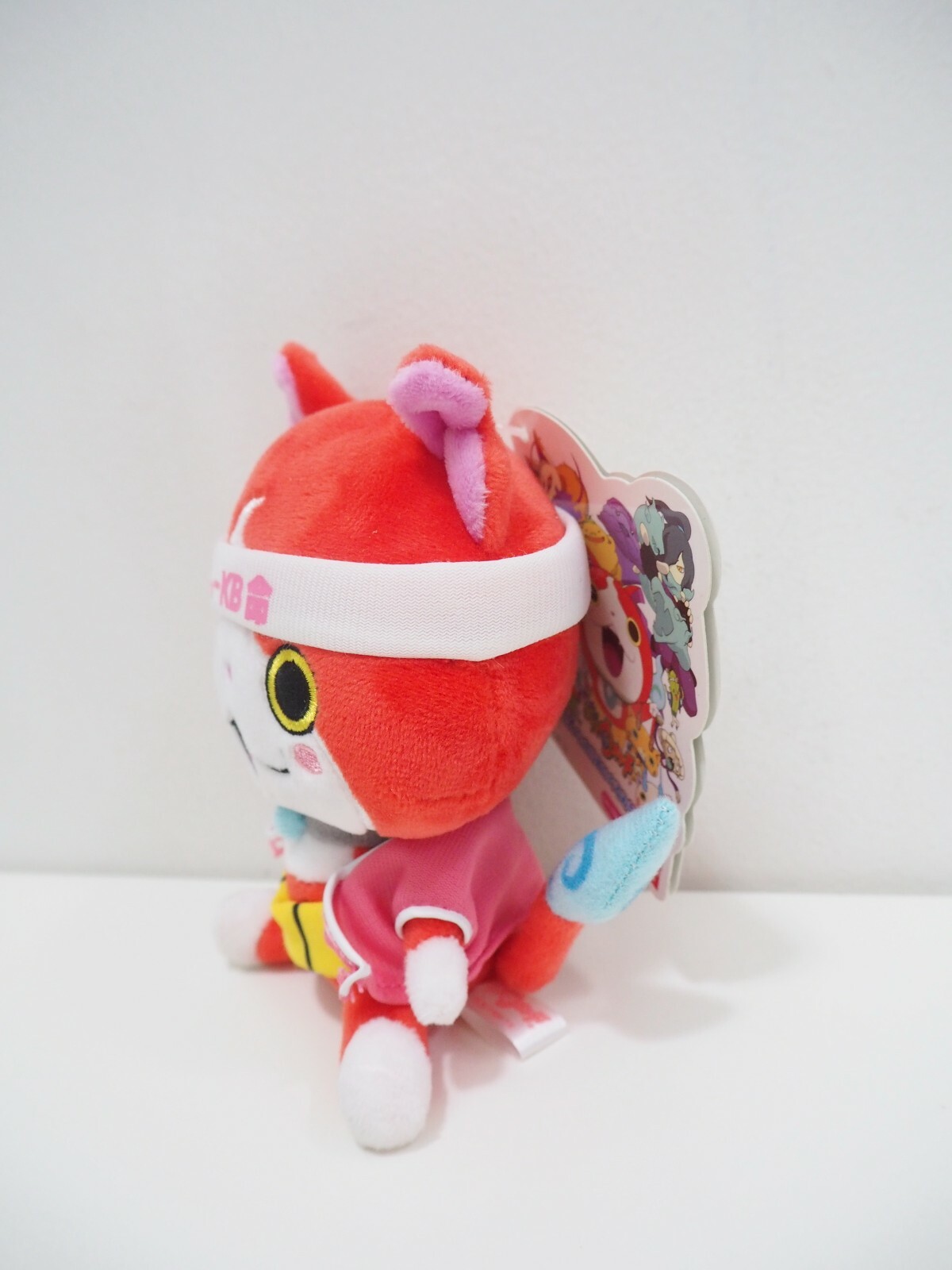 Yokai Watch Jibanyan Meow Nya-KB Bandai Kuttari Plush 6″ TAG Toy Doll Japan