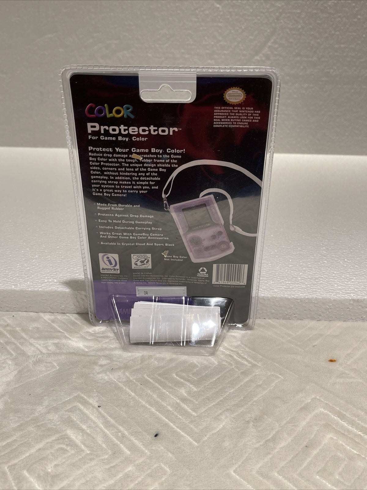 Protector Case for Nintendo Game Boy Color (GBC) NEW SEALED