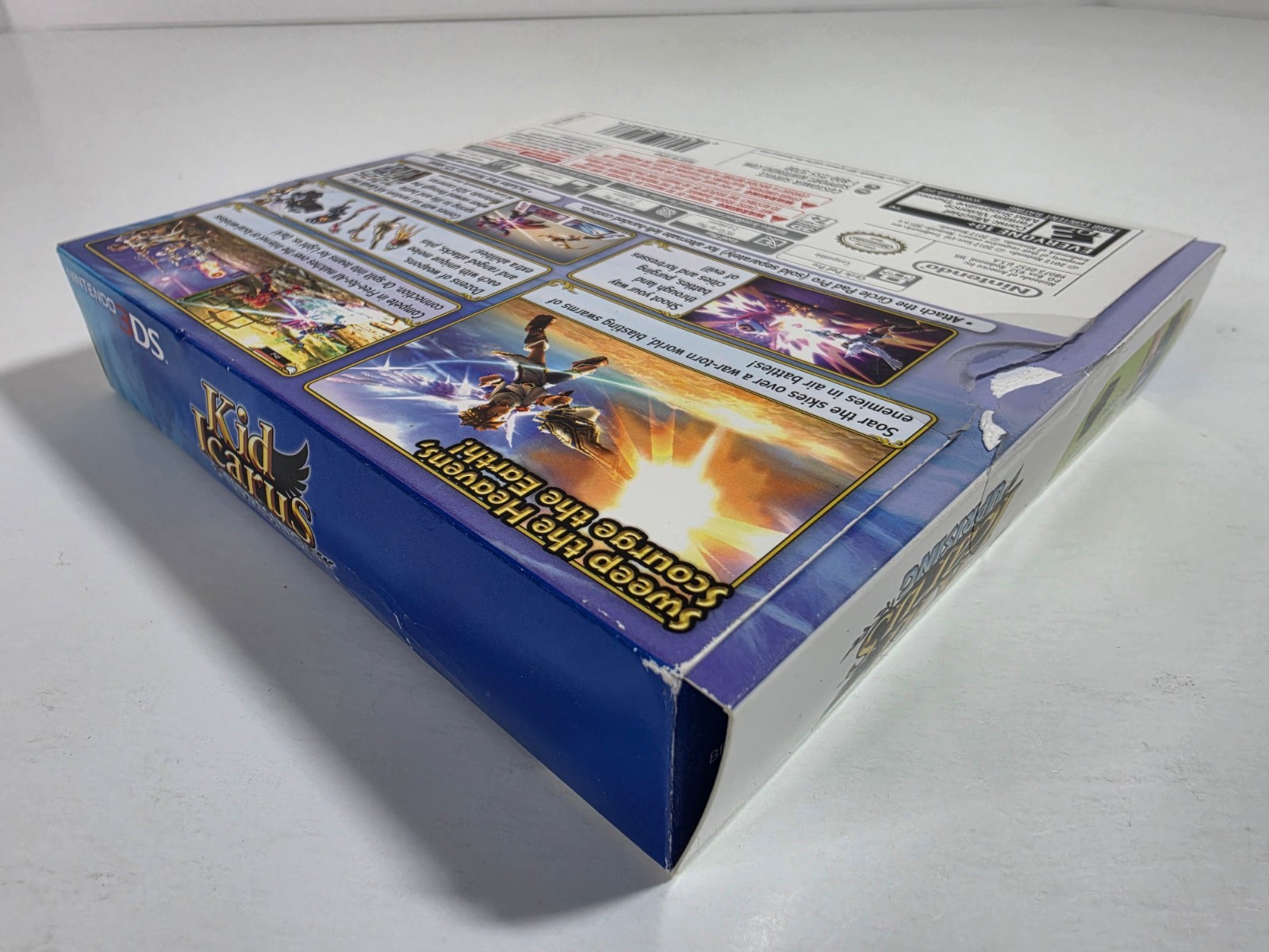 Kid Icarus: Uprising (3DS) – Cartridge, Big Box & Stand ONLY – No Case/Cards