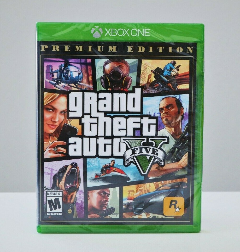 Grand Theft Auto V Premium Edition GTA 5 – Xbox One Xbox Series X (Brand NEW)