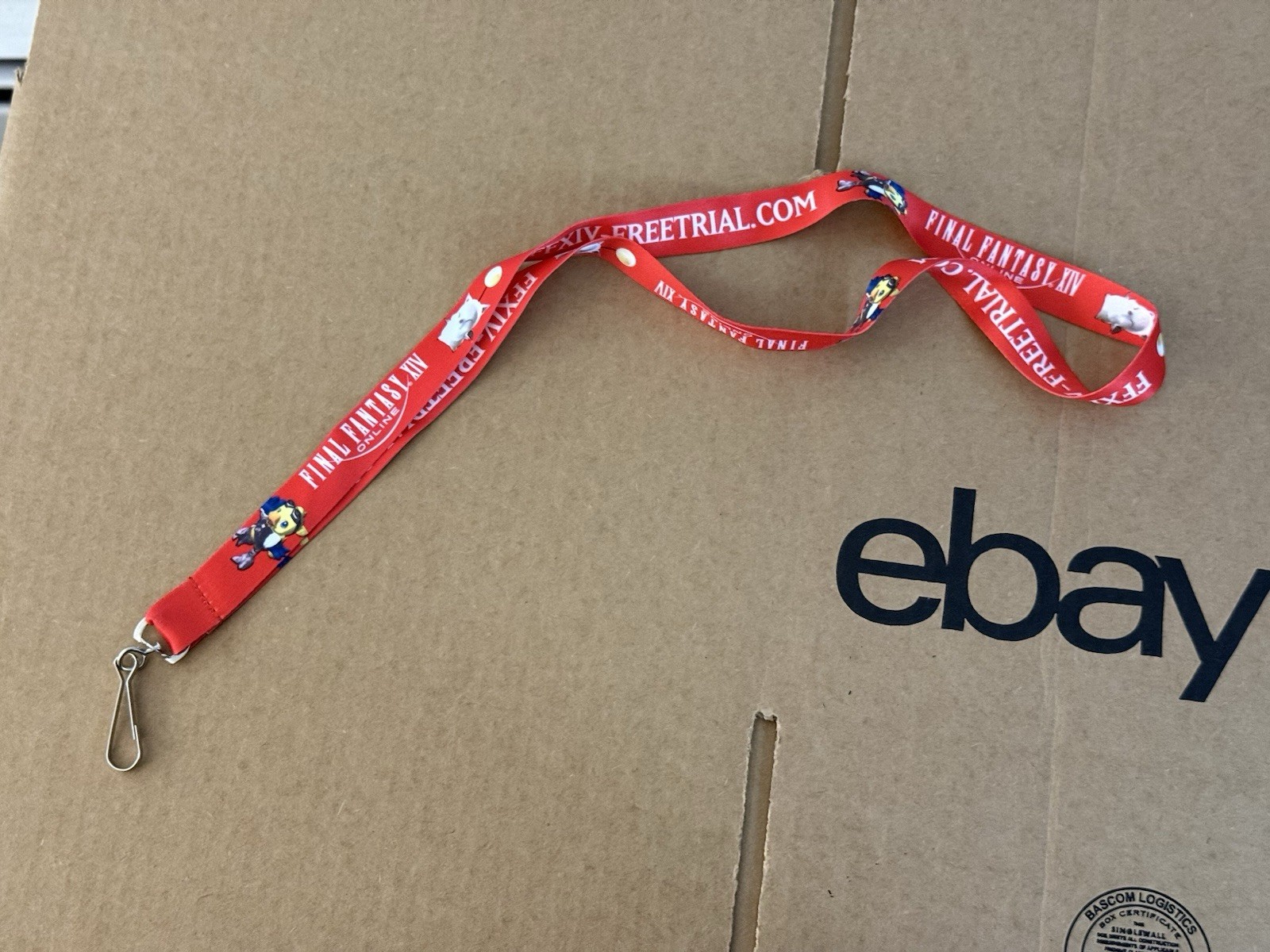 Final Fantasy XIV Online PAX East 18 19 20 Exclusive Red Purple Blue Lanyard NEW