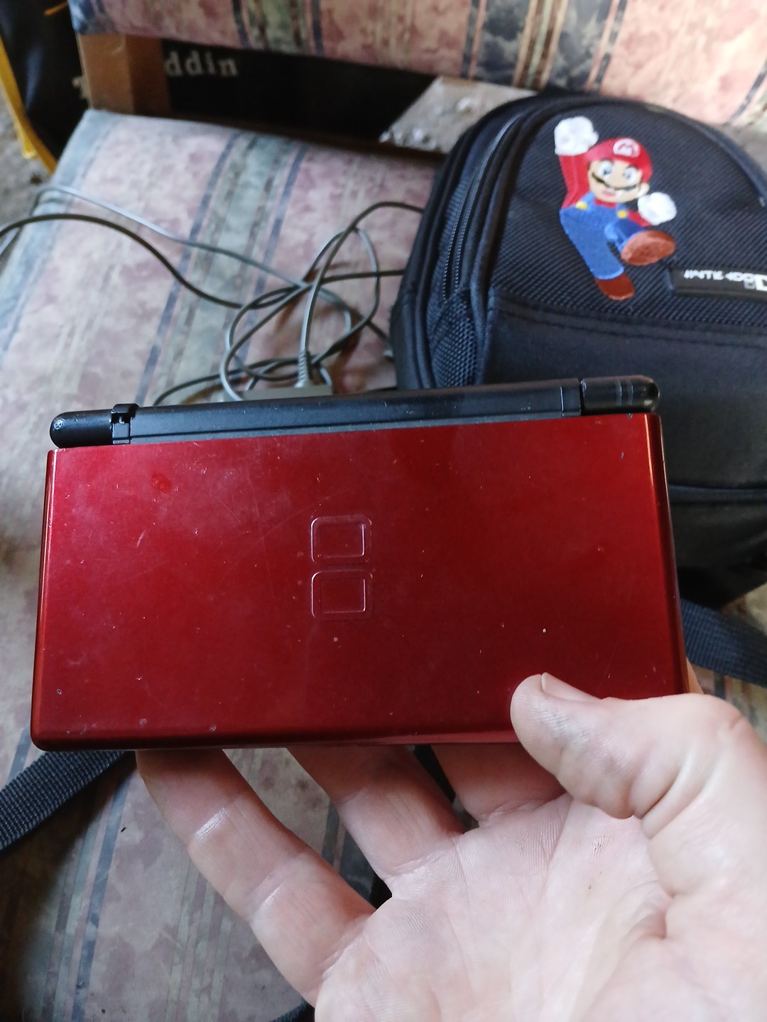 Nintendo DS Lite Crimson Handheld System – Red/Black
