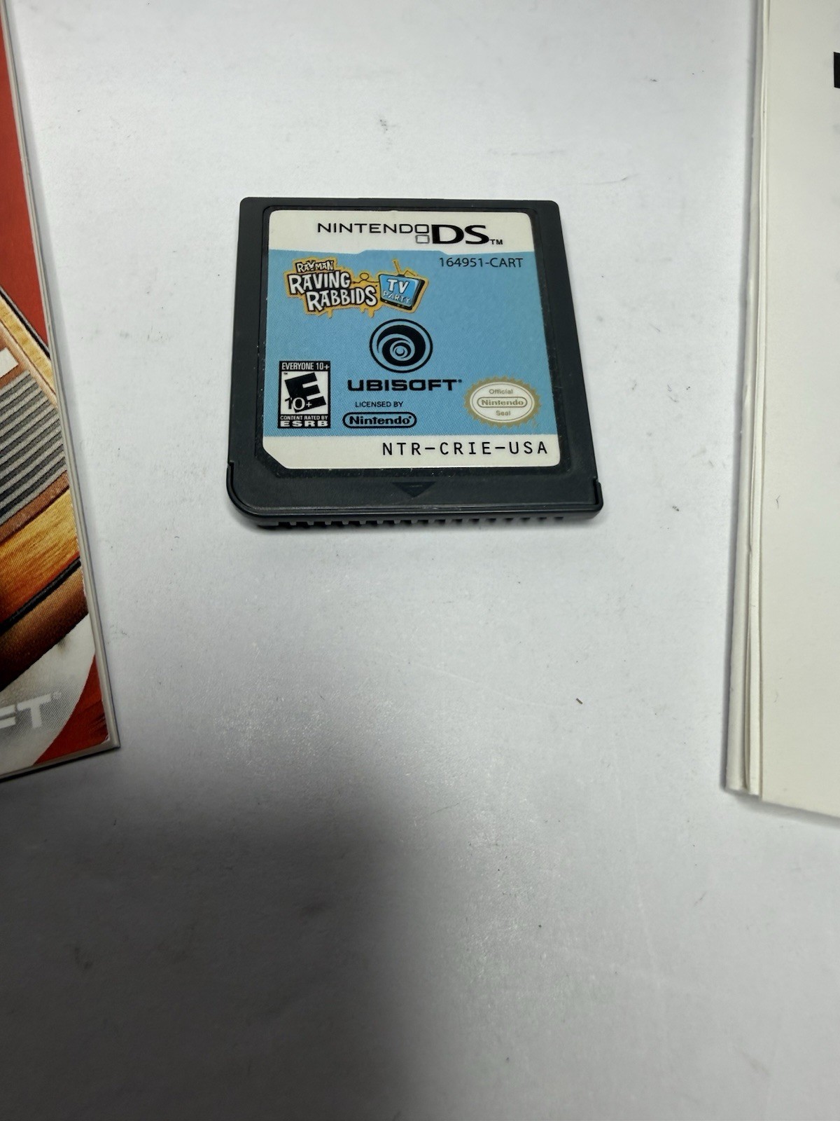Rayman Raving Rabbids TV Party – Nintendo DS – Complete w/ Manual – Works