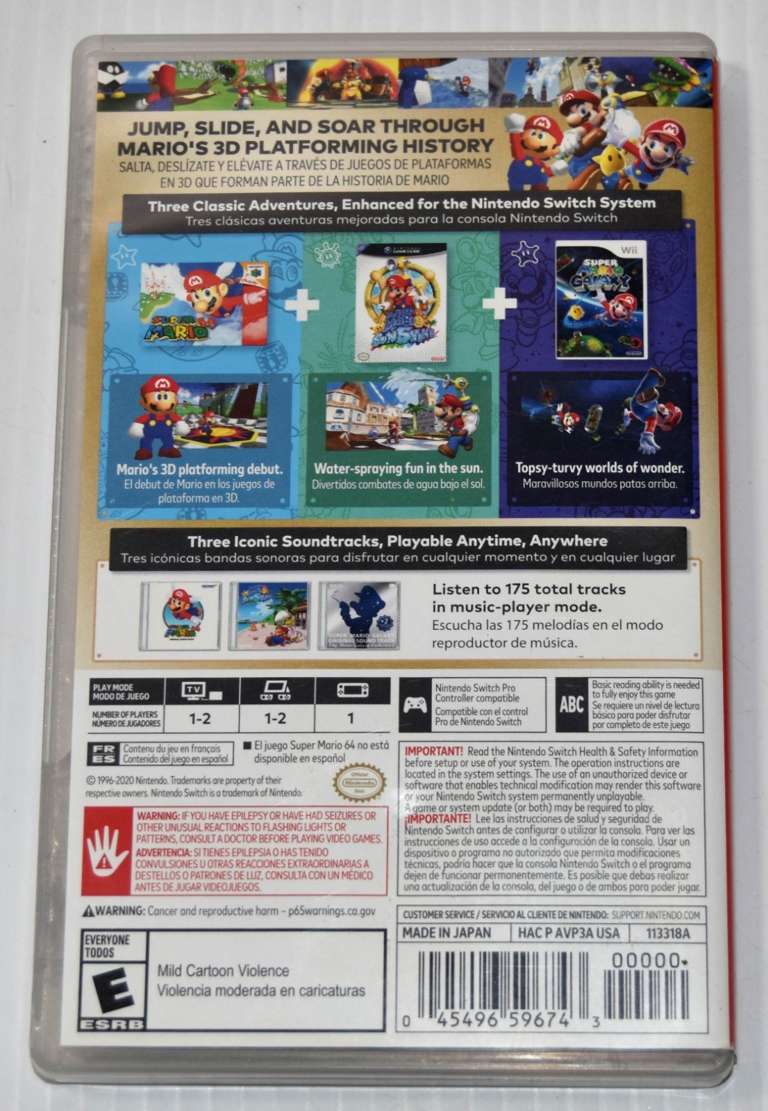Super Mario 3D All-Stars (Nintendo Switch, 2020) – Free US Shipping