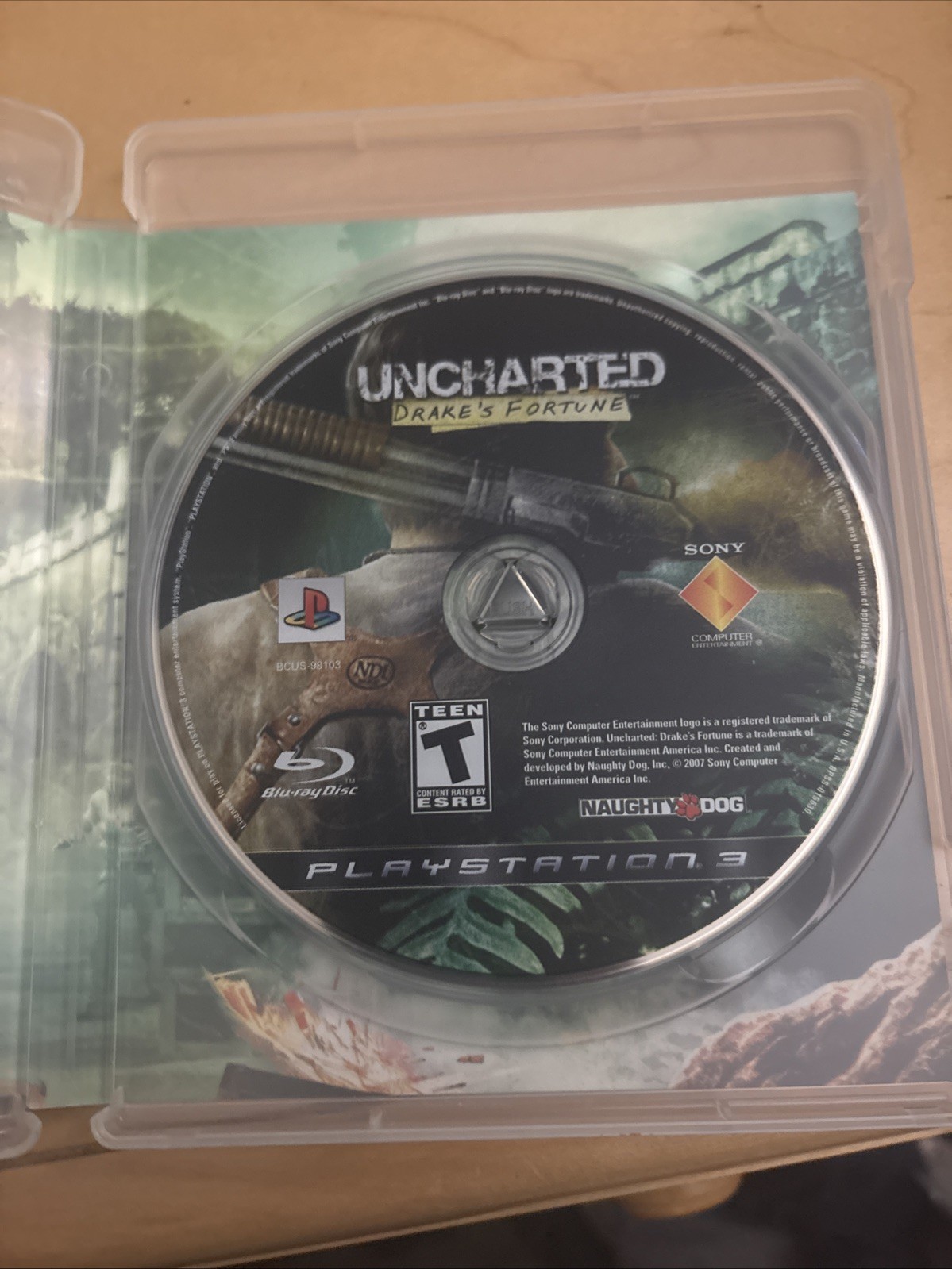 Uncharted: Drake’s Fortune (Sony PlayStation 3, 2007)