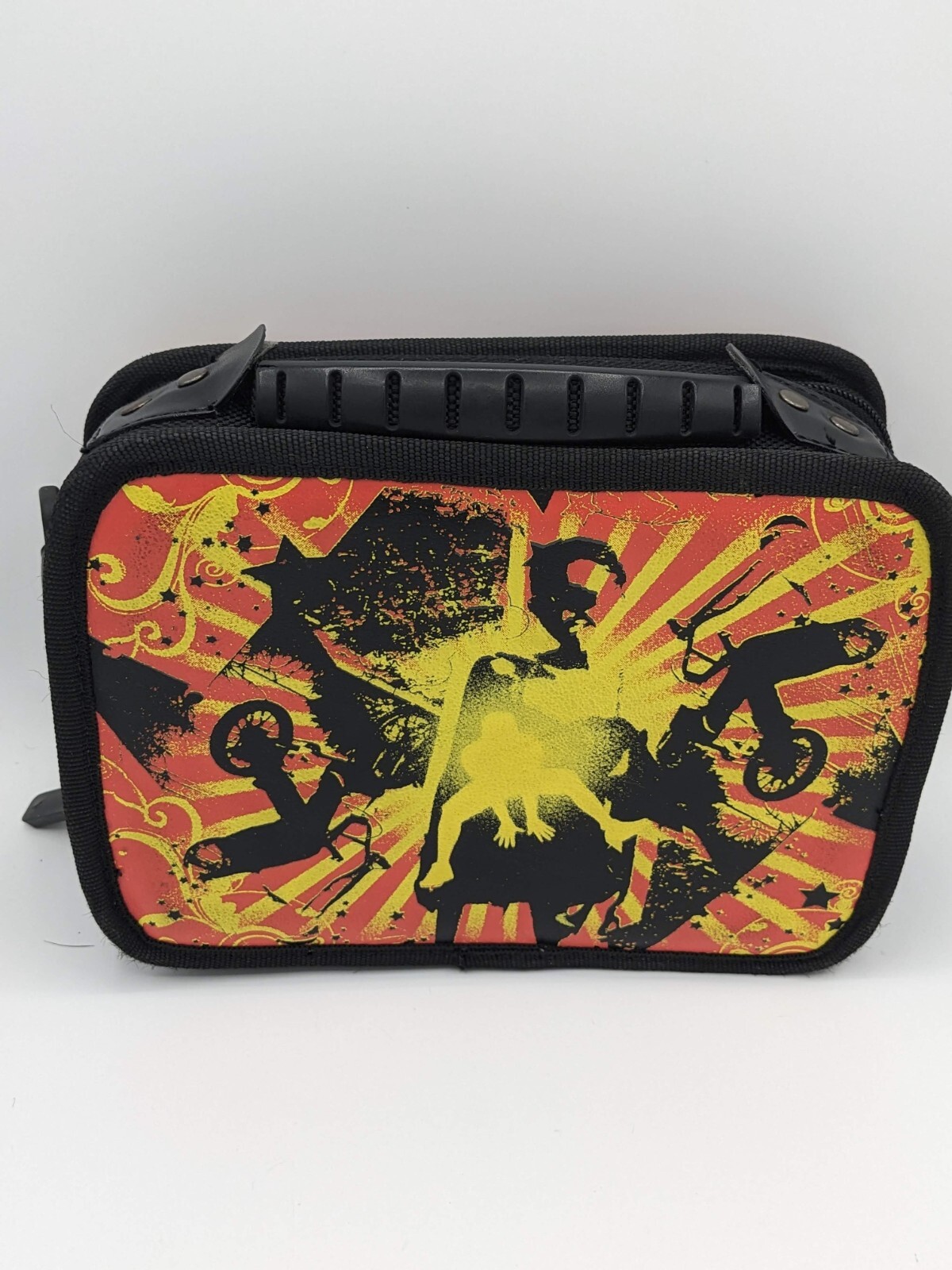 Nintendo Nakiworld G-Pak DSi Carrying Case Red Yellow Black – Used & Cleaned
