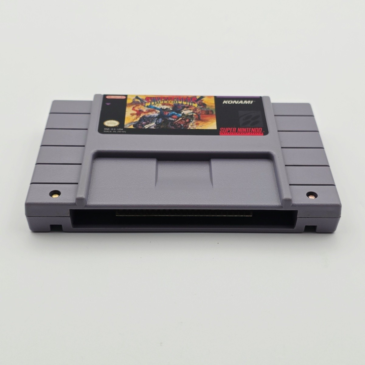 Sunset Riders Super Nintendo SNES Authentic Tested Cartridge Only