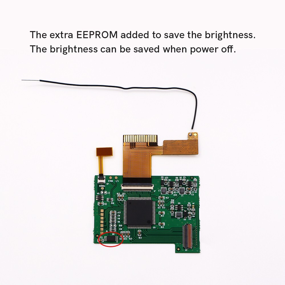 GBP Backlight LCD Screen High Light Kits For Nintendo GameBoy Pocket Console