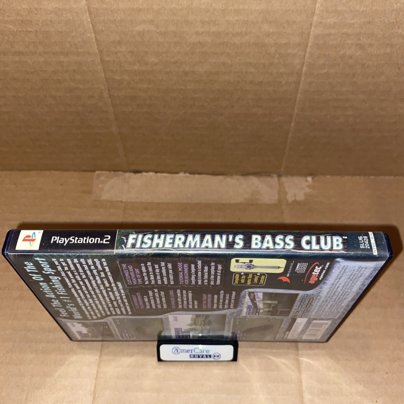 Fisherman’s Bass Club (Sony PlayStation 2, 2003) PS2 CIB New Pristine Tested