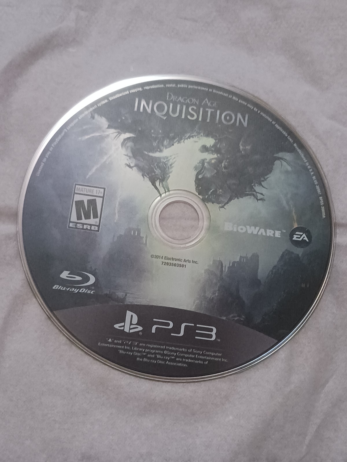 Electronic Arts Dragon Age: Inquisition PS3 2014 Dragon Age Series M Mature