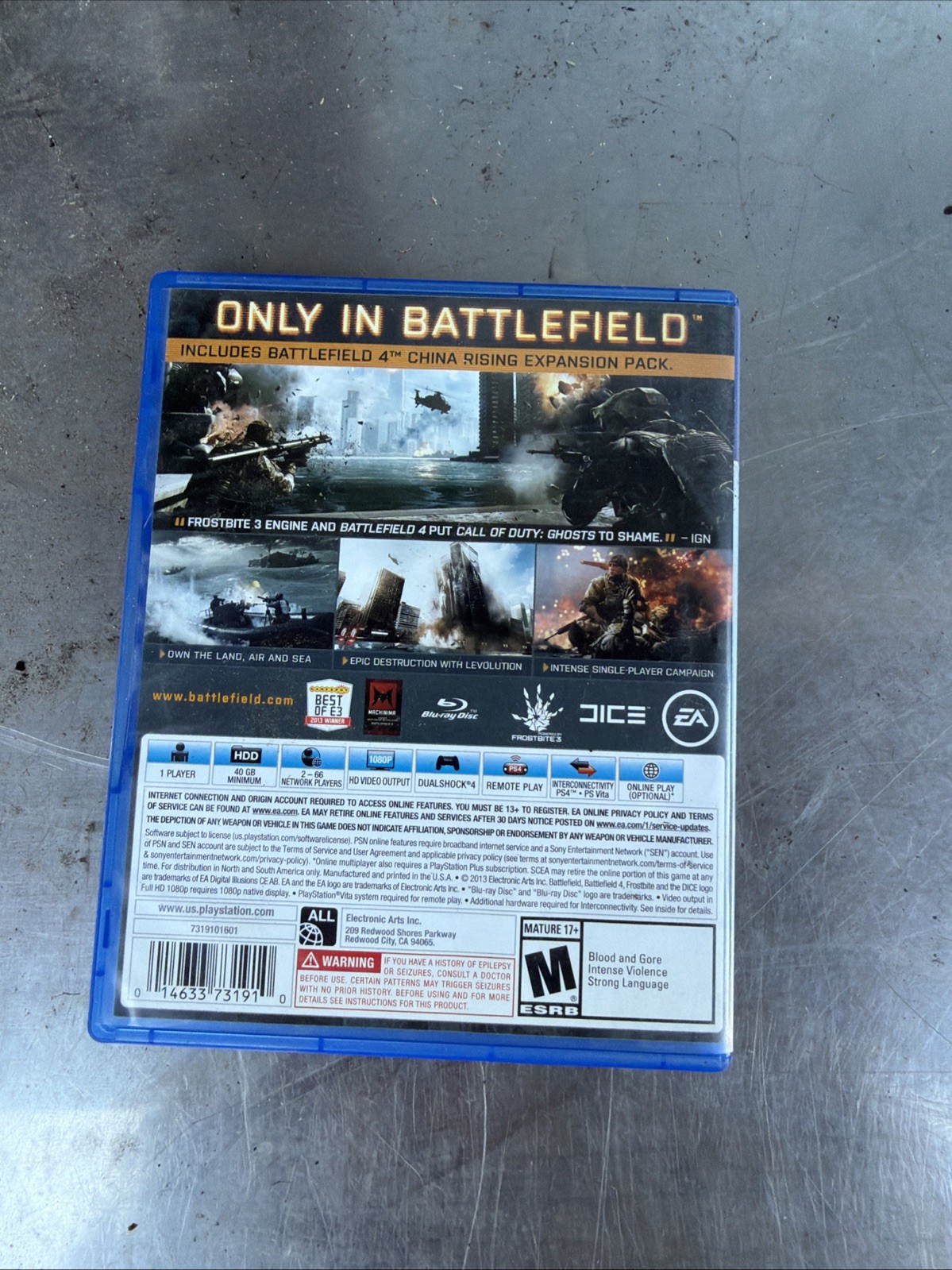 Battlefield 4 Sony PlayStation 4