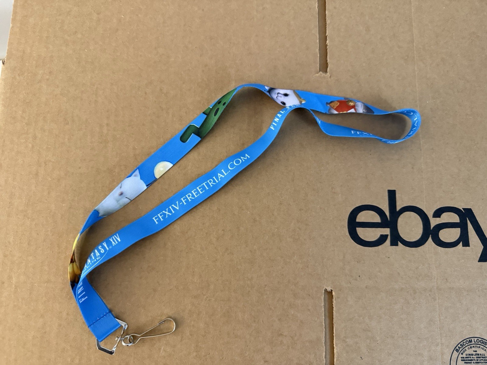Final Fantasy XIV Online PAX East 18 19 20 Exclusive Red Purple Blue Lanyard NEW