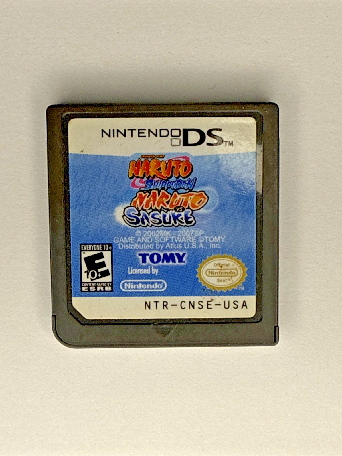 Naruto Shippuden: Naruto vs. Sasuke Nintendo DS TESTED,WORKING