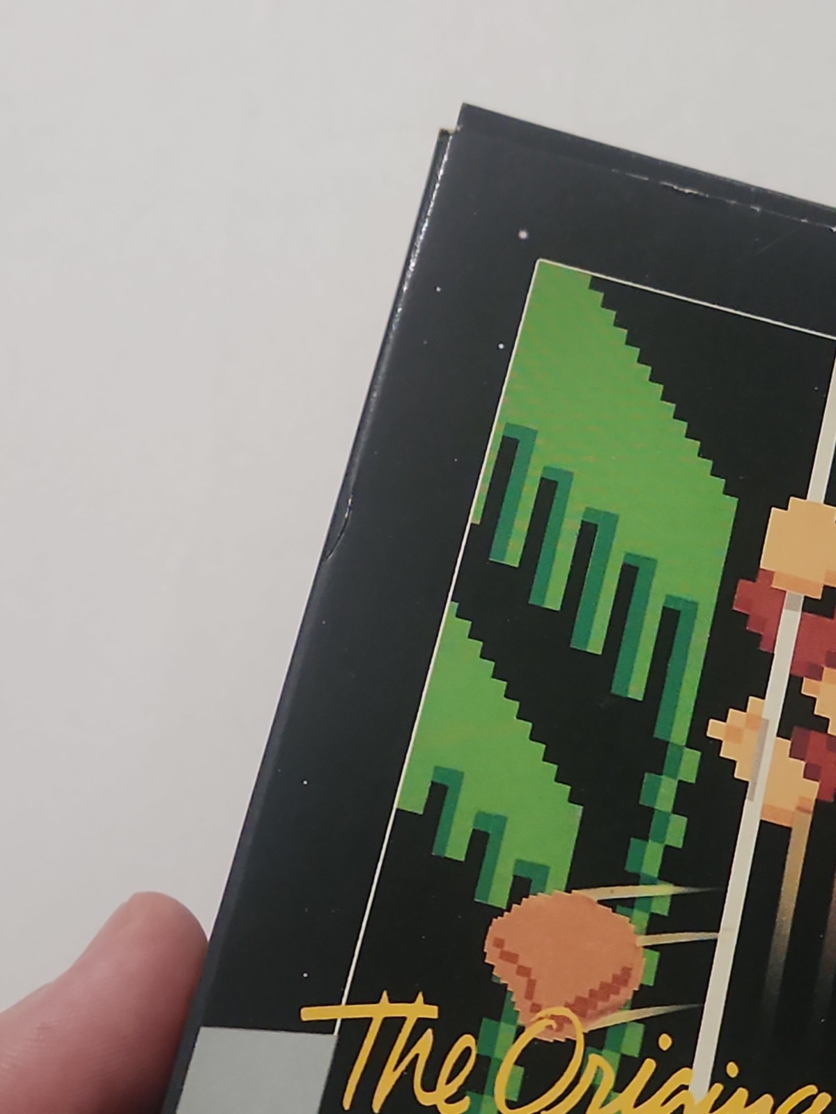 Donkey Kong 3 Nintendo NES Empty Box Only HangTab BLACK BOX Needs Wata Psa
