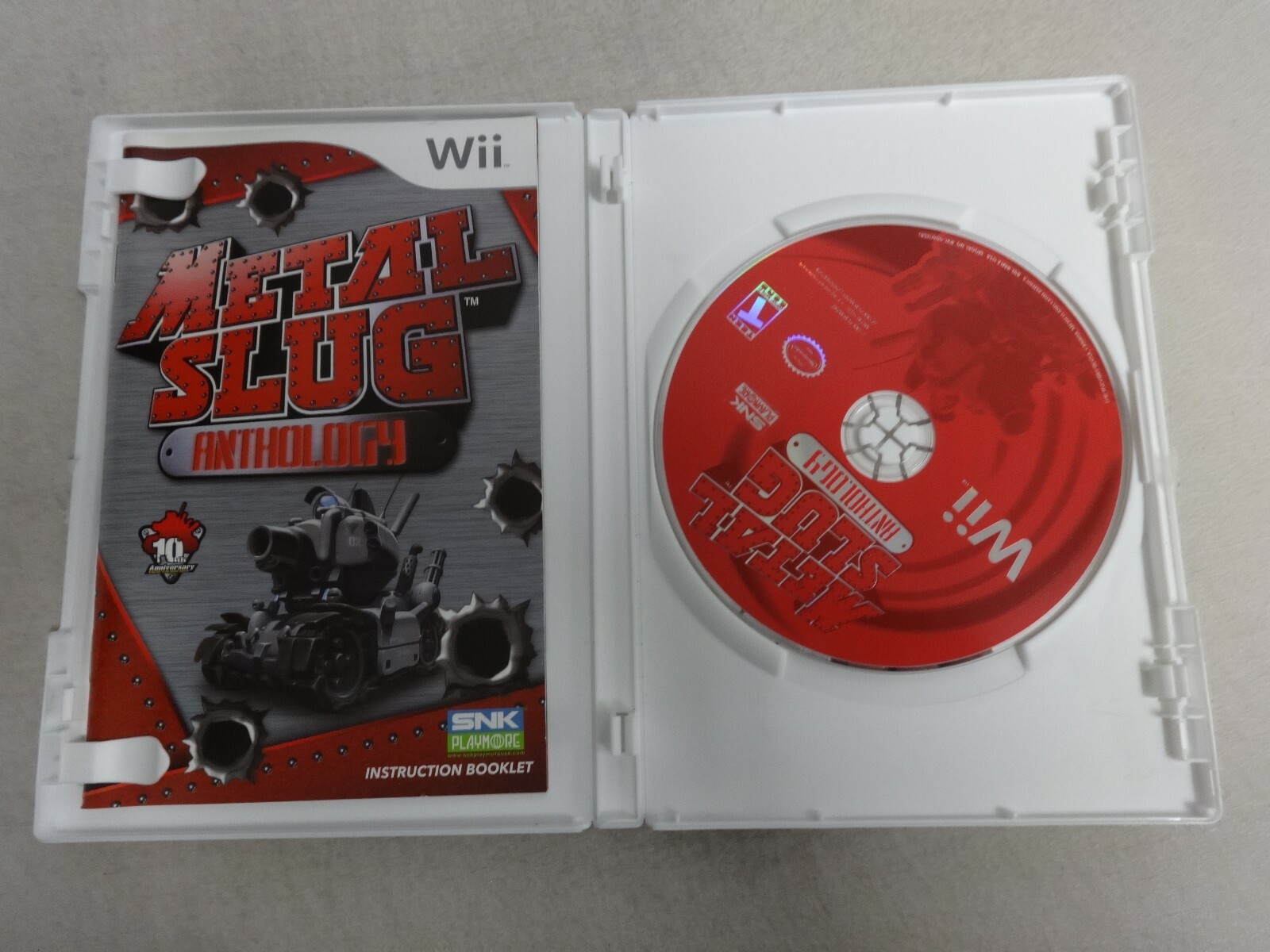 Metal Slug Anthology Nintendo Wii Game Complete Free Ship