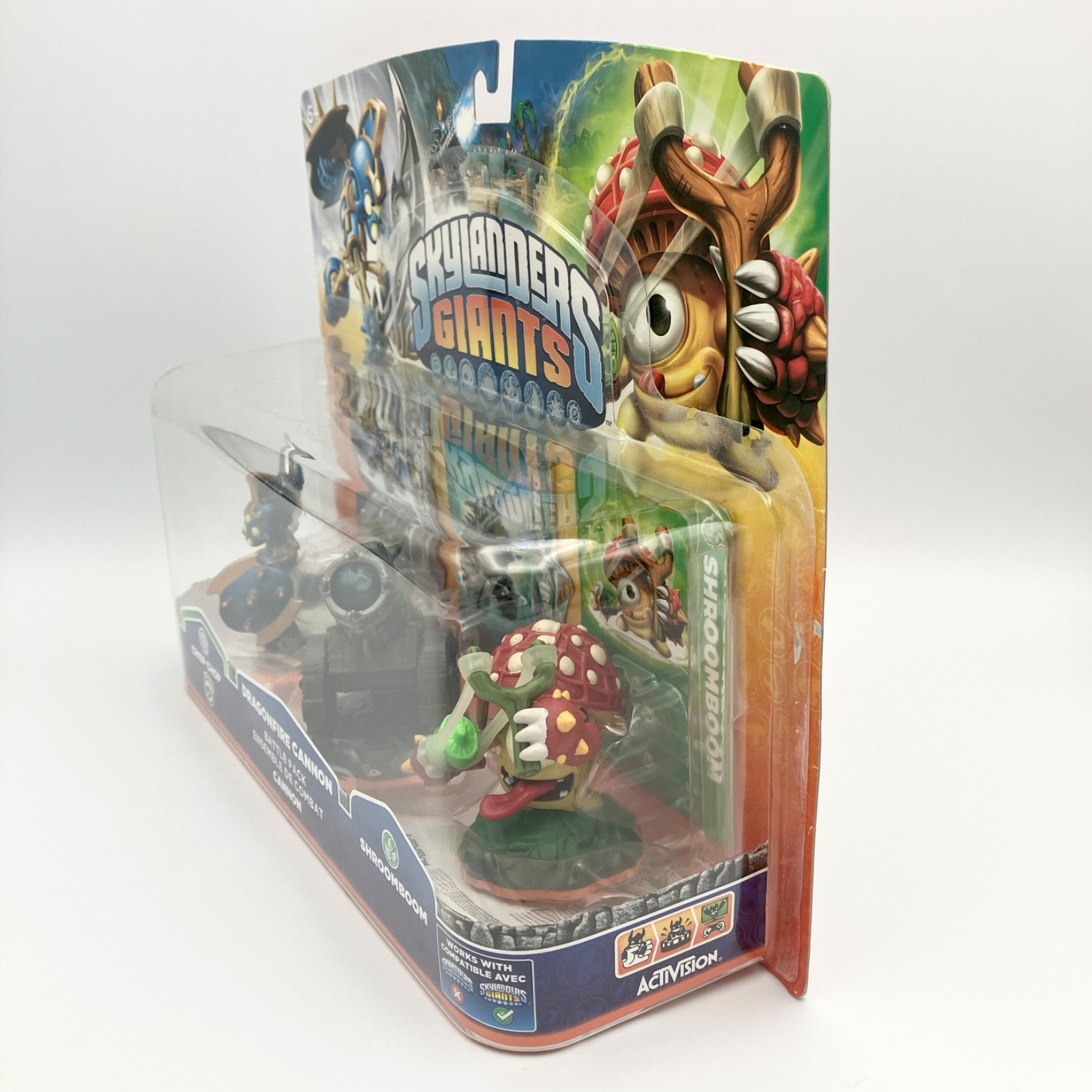 Skylanders Giants Dragonfire Cannon Battle Pack NIB Activision NEW Package wear
