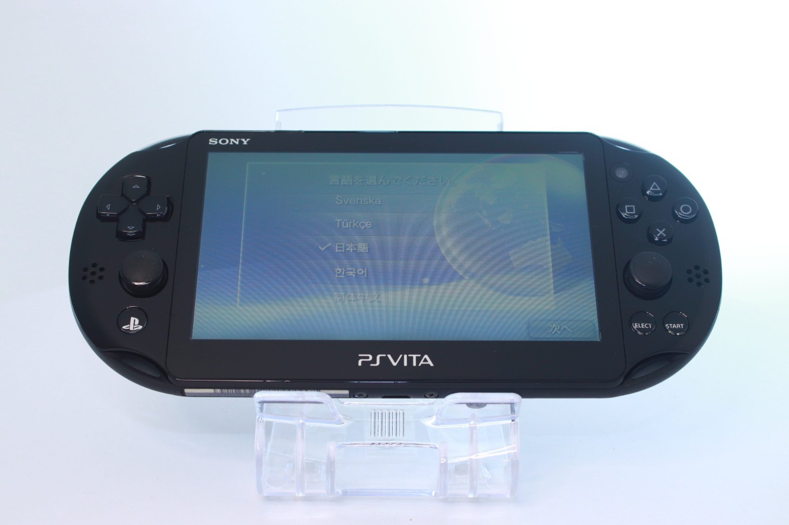 JP Game PS Vita PCH-2000 Black [ Rank：B]
