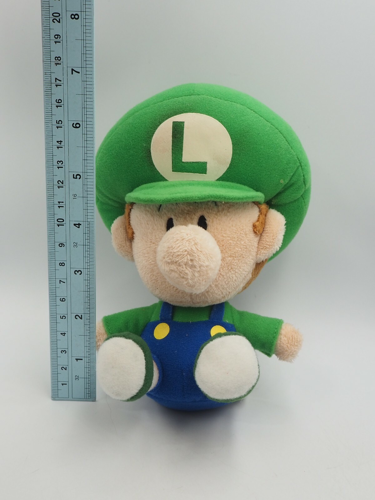 Luigi Baby Mario B1711 Super Mario Bros 2006 Legit Plush 7″ Toy Doll Sk Japan