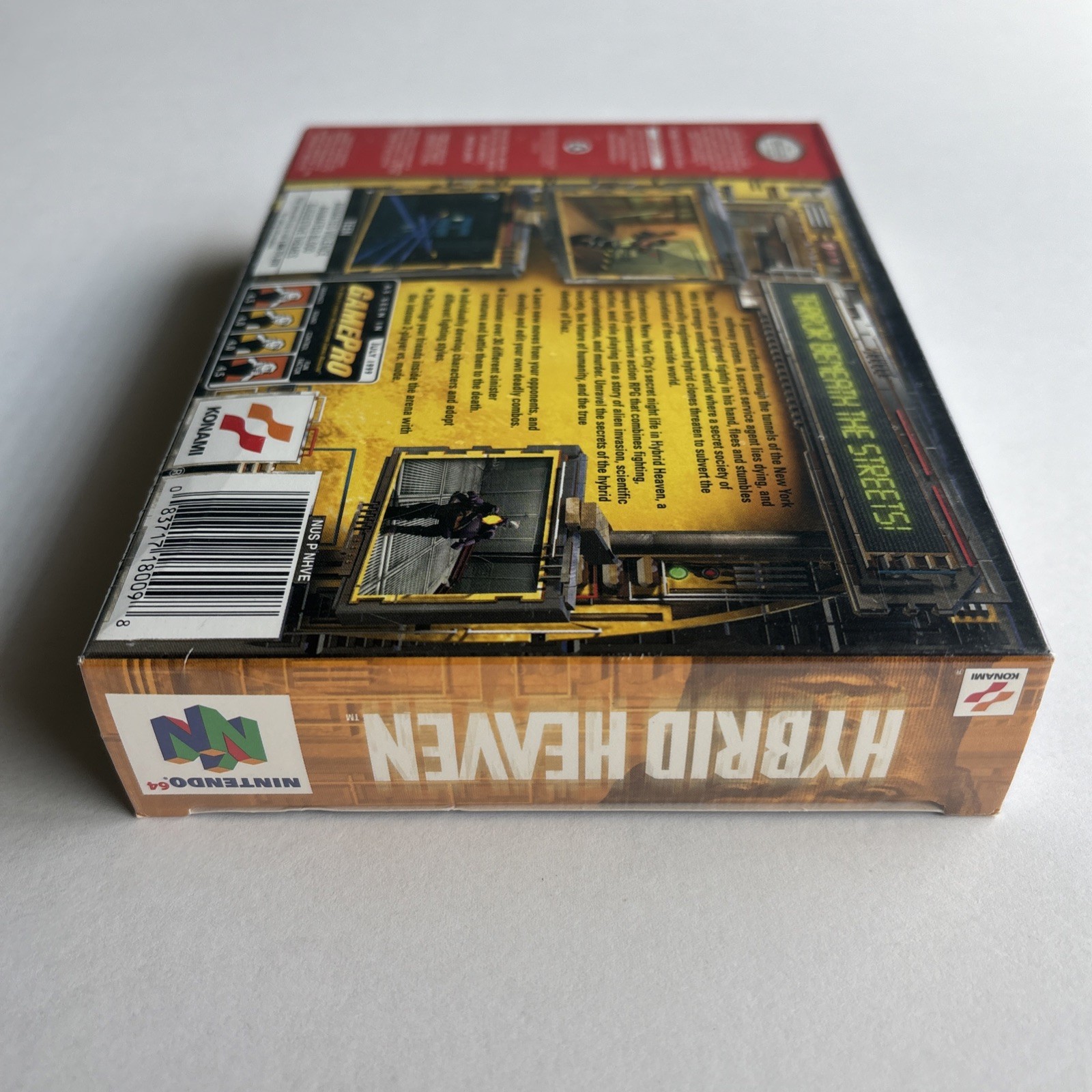 New Hybrid Heaven Nintendo 64 N64 Authentic Factory Sealed Box WATA VGA CGC PSA