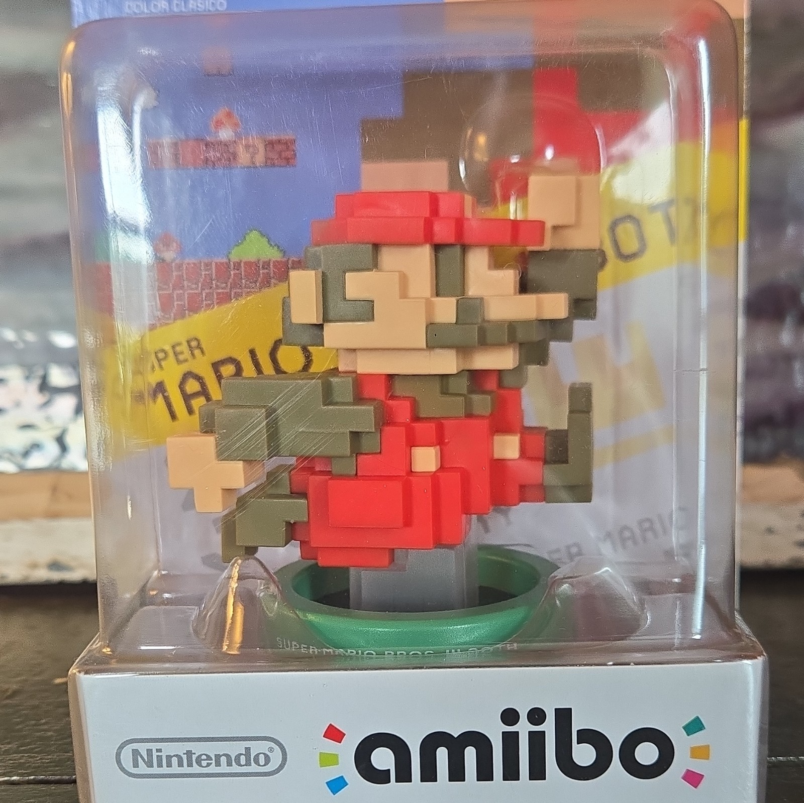 Nintendo amiibo Mario Classic Color Figure for Super Mario Maker (2015) Boxed