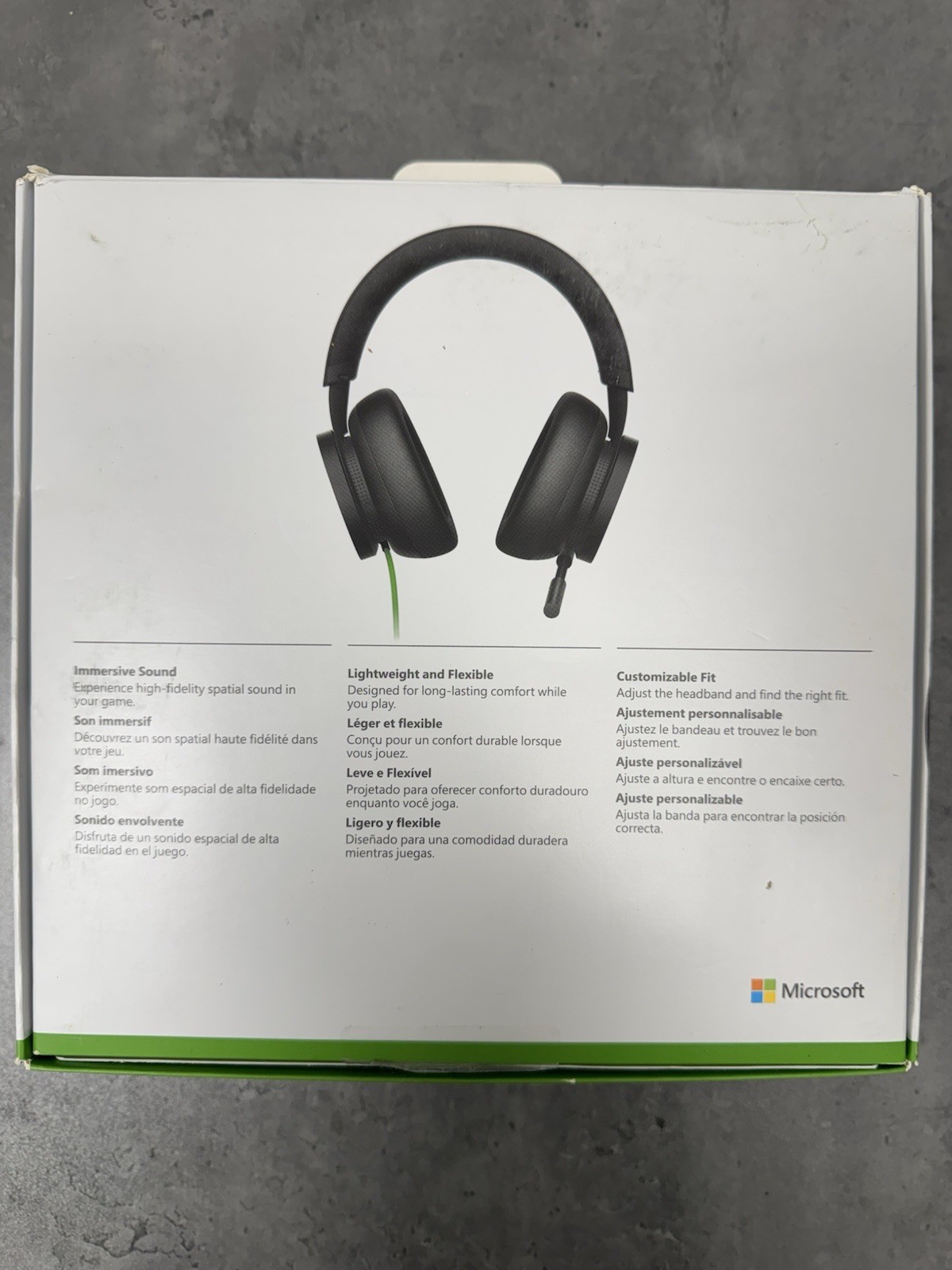 Microsoft Xbox Stereo Headset for Xbox Series X|S, Xbox One, Windows 10 – Black