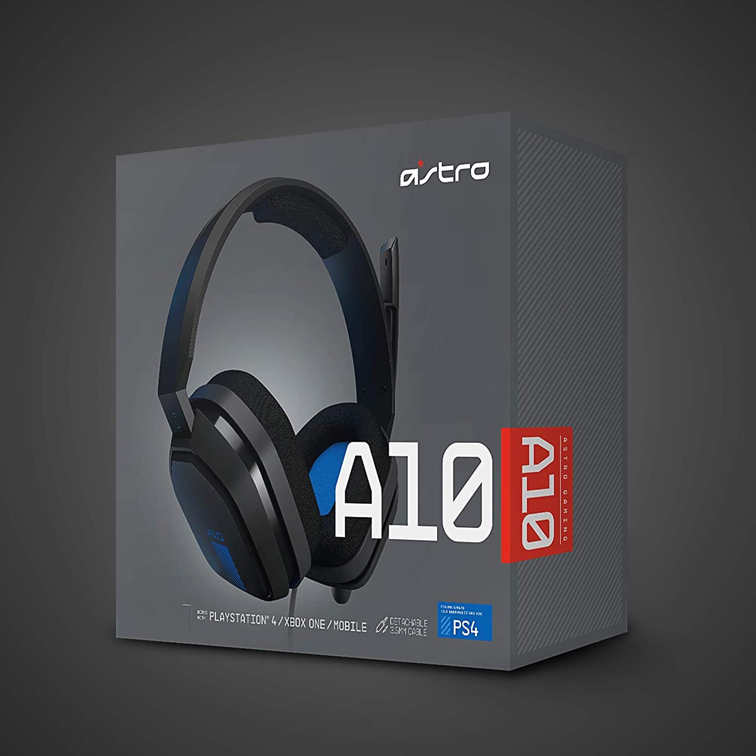 Astro Gaming A10 Wired Stereo Gaming Headset for PlayStation 4/5 – Blue/Black