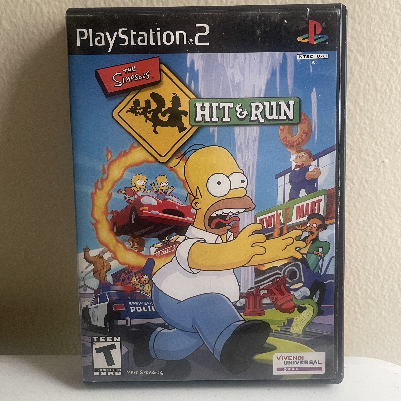 The Simpsons: Hit & Run PS2 Multiplayer Vivendi T Teen NTSC-U/C Action Videogame