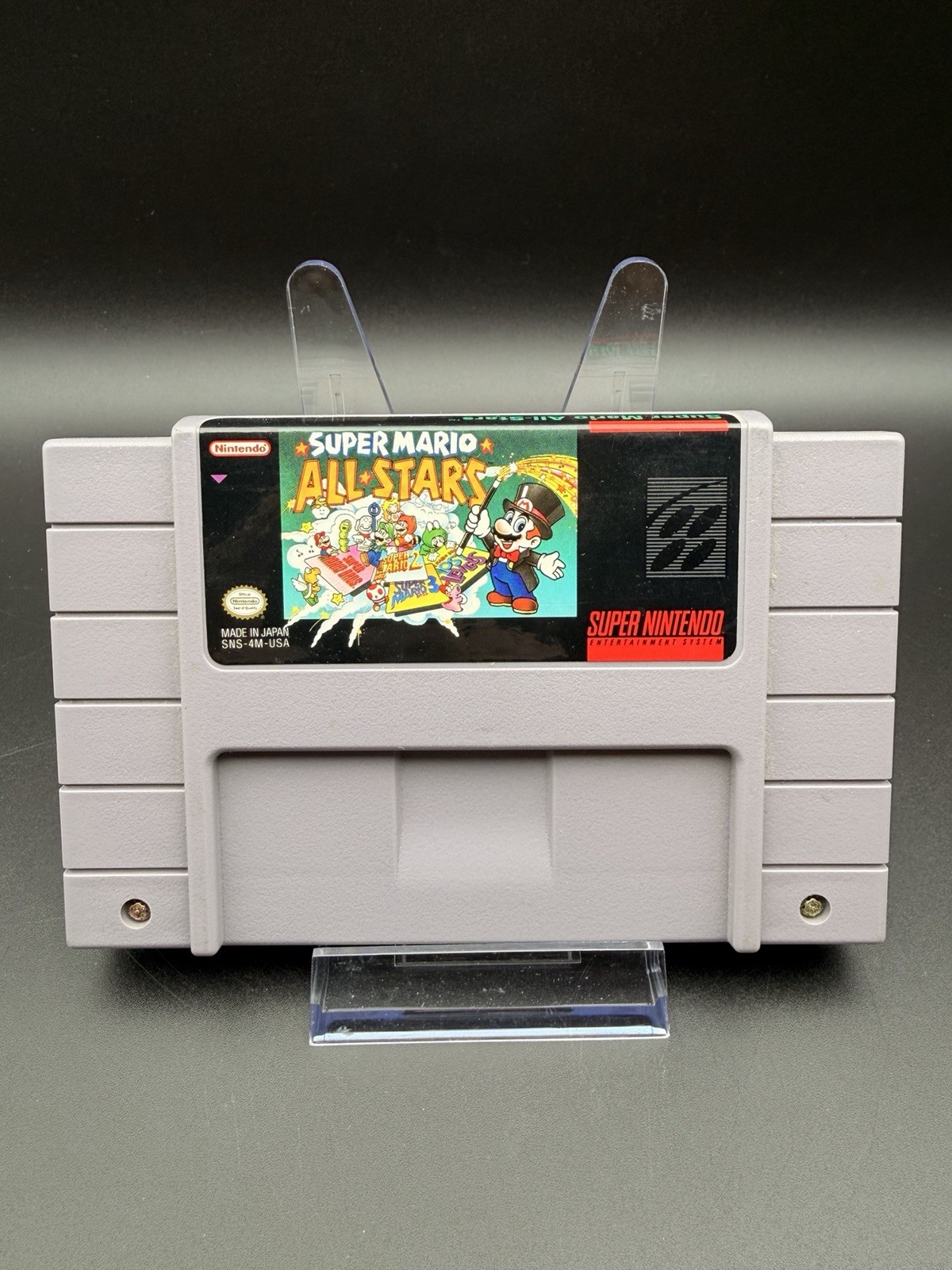 Super Mario All-Stars (Super Nintendo SNES) CIB Complete in Box Manual TESTED