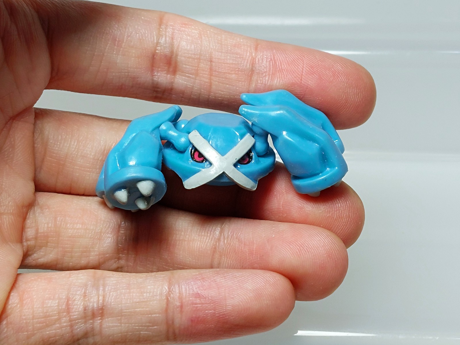 Metagross Bikkura? Tamago DX Pokemon Battle Figure Bandai 2024 A06 0.8in