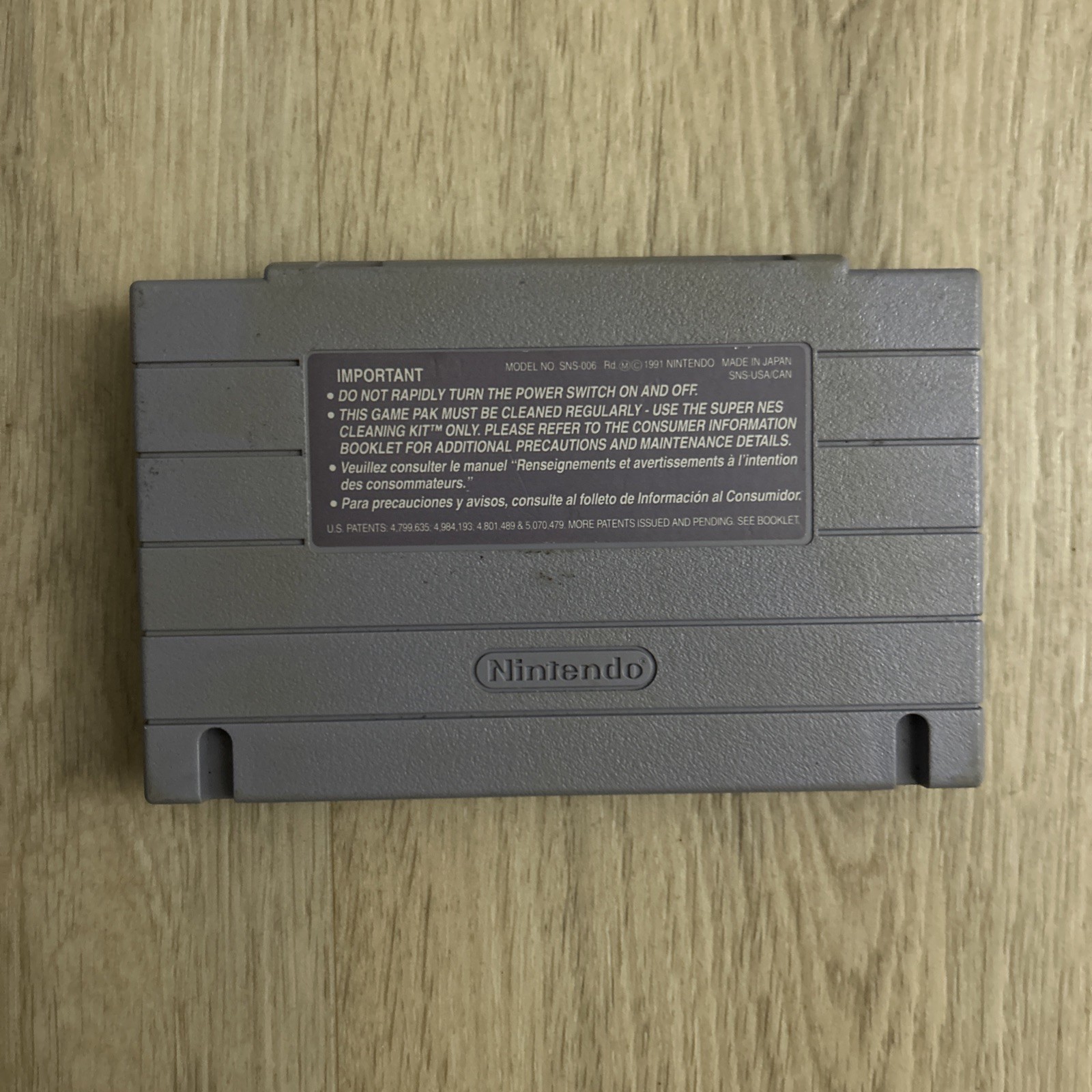John Madden Football 93 (Super Nintendo, 1992) With Original Manual – Tested