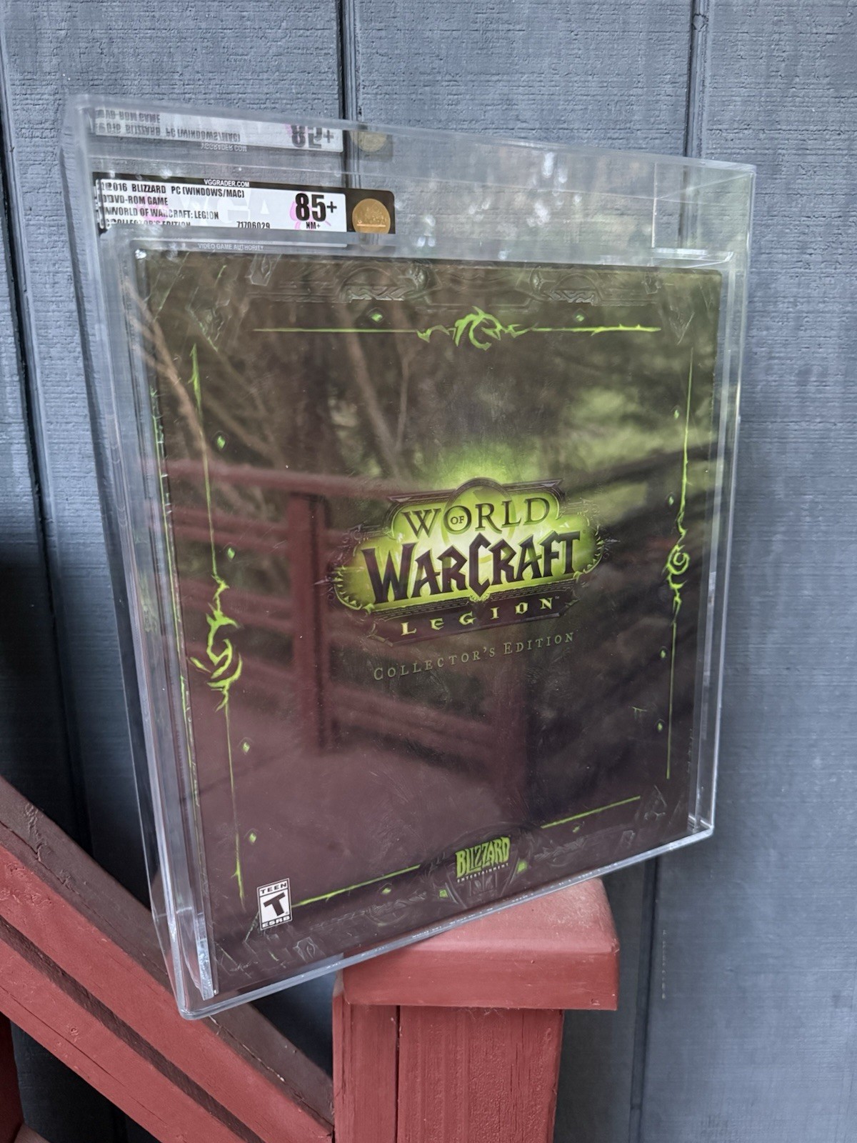 World Of Warcraft: Legion Collectors Edition VGA Graded 85 NM+ 2016 WoW Sealed