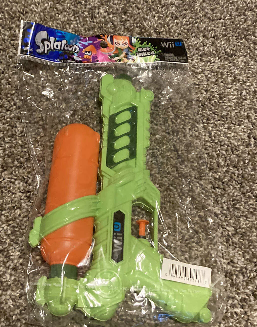 Splatoon Nintendo Wii U Promotional Toy Water Gun **BRAND NEW**