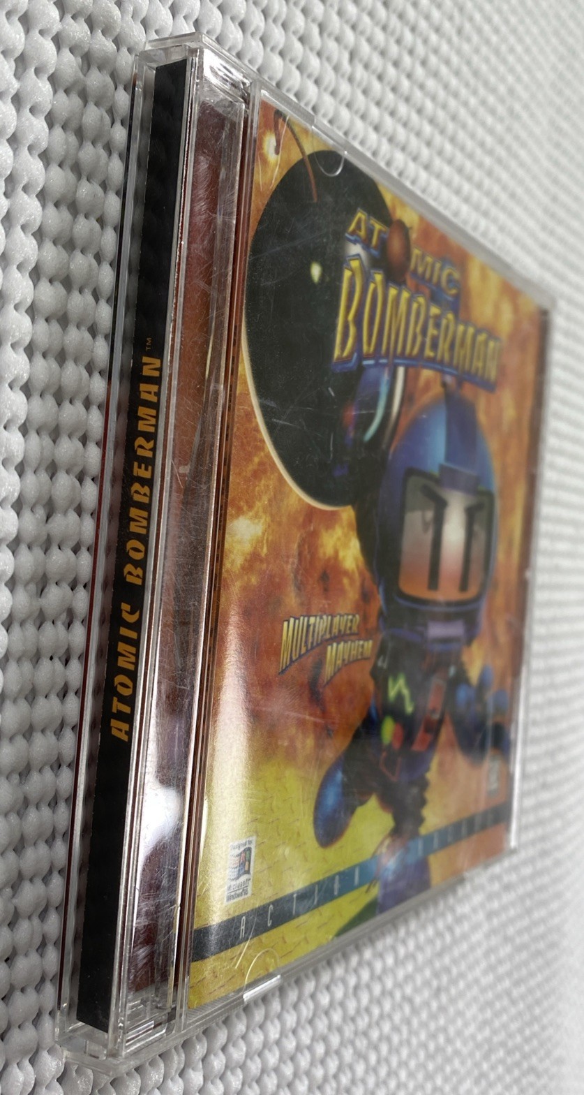 Atomic Bomberman PC Game Big Box 1997 INTERPLAY