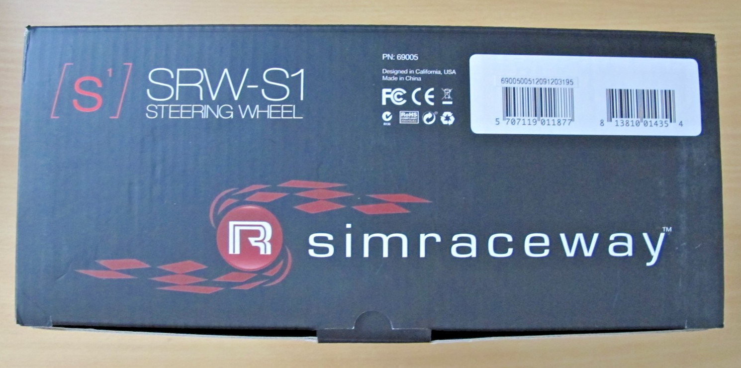 SteelSeries Simraceway SRW-S1 Gaming Steering Wheel USB PC