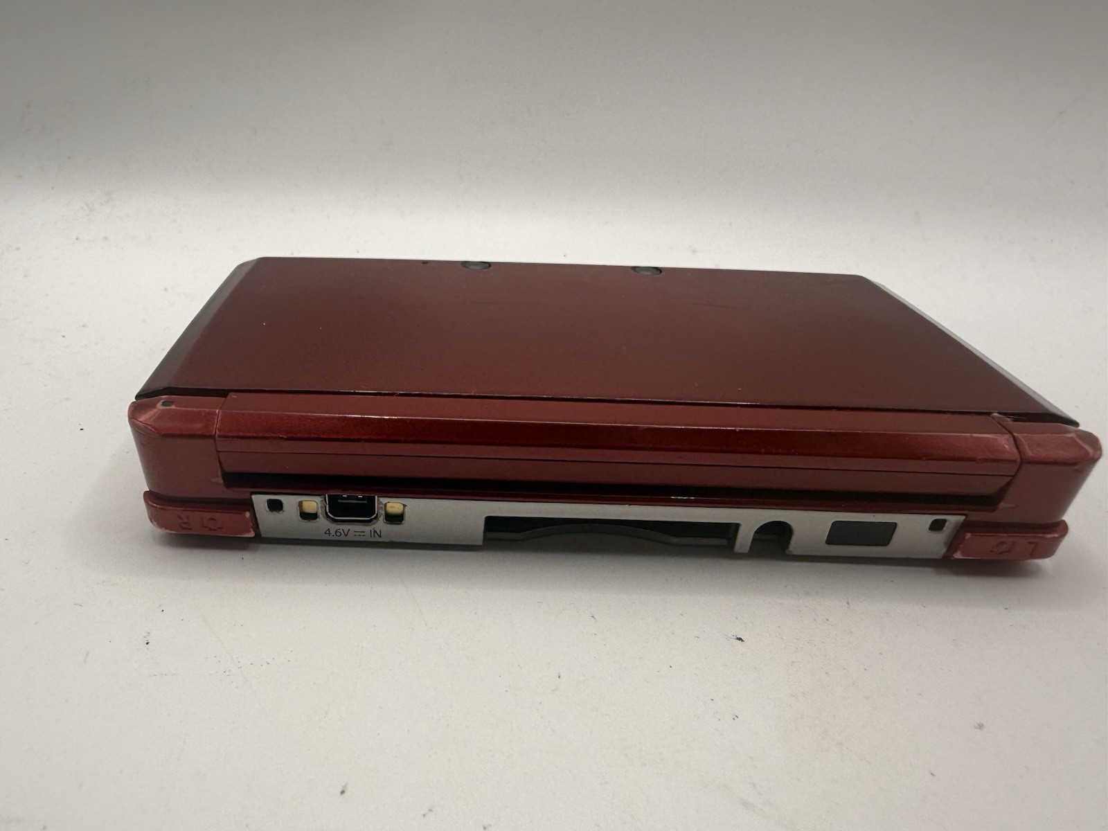 Nintendo 3DS Handheld System Flame Red CTR-001 w/ Charger TESTED