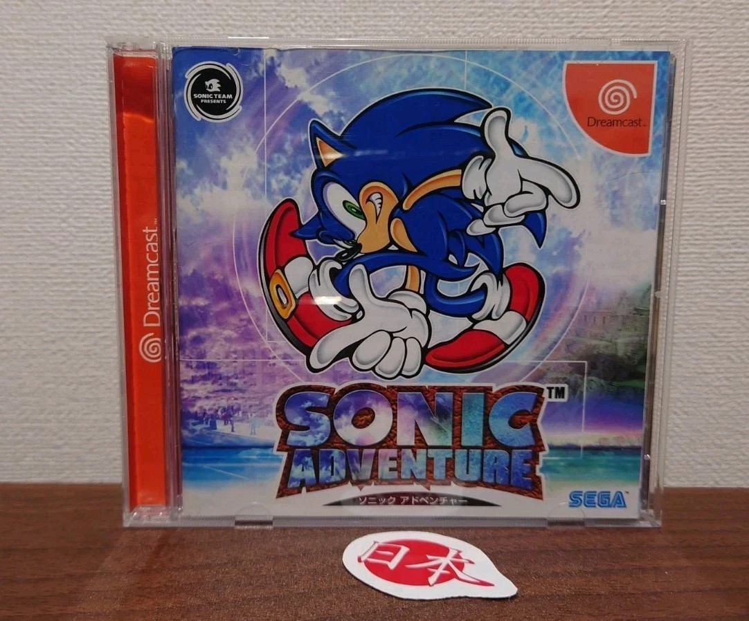 Sonic Adventure Sega Dreamcast HDR-0001 MINT + Manual NTSC-J FREE SHIP