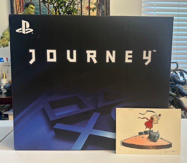 Journey Statue – PlayStation – Rare Internal Sample!