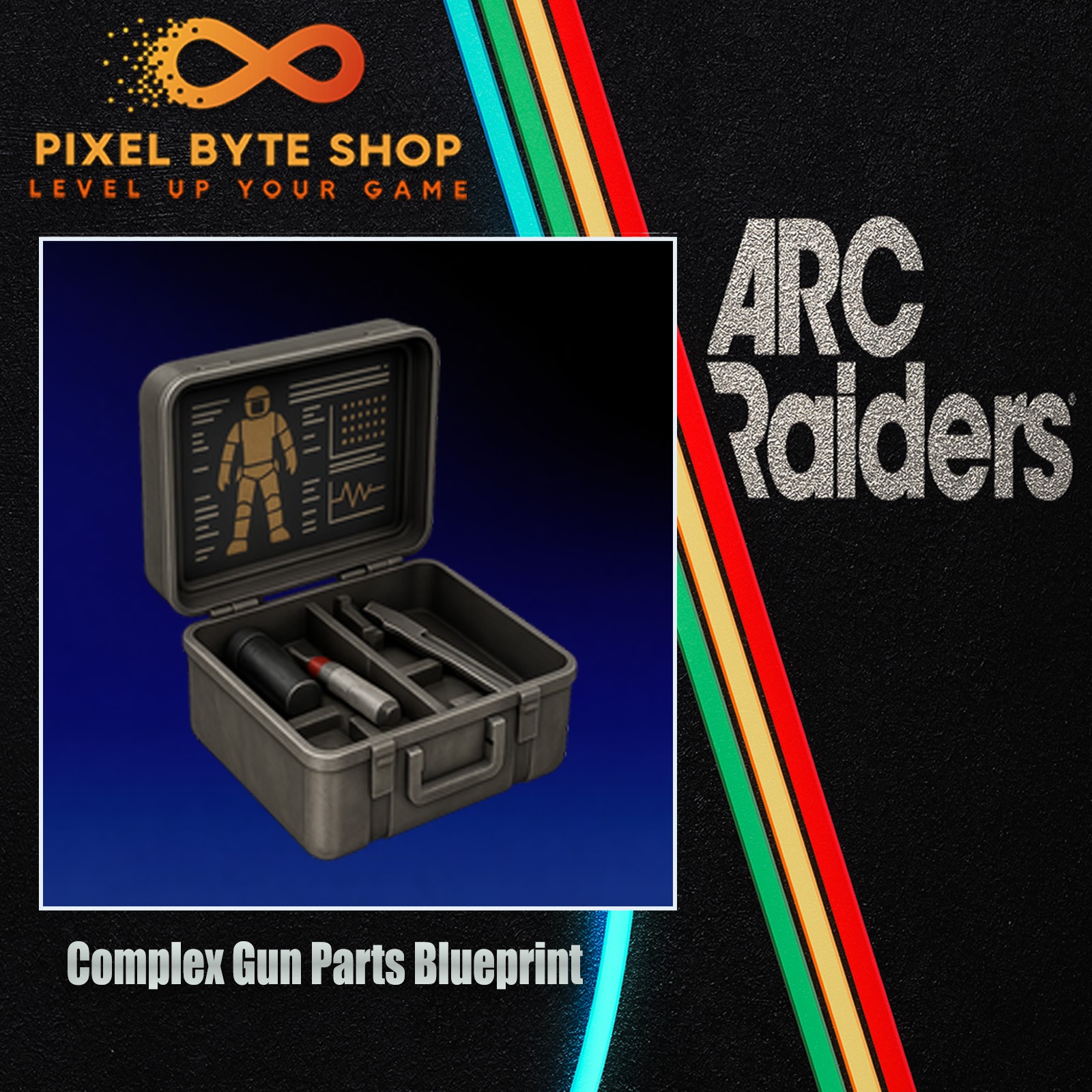 Arc Raiders Complex Gun Parts Blueprint Trusted US Seller