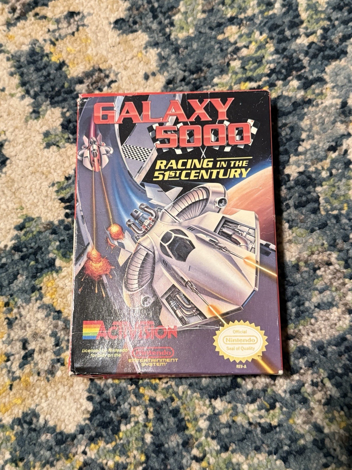 Galaxy 5000 Racing NES Nintendo With Box And Sleeve Good Copy Tested