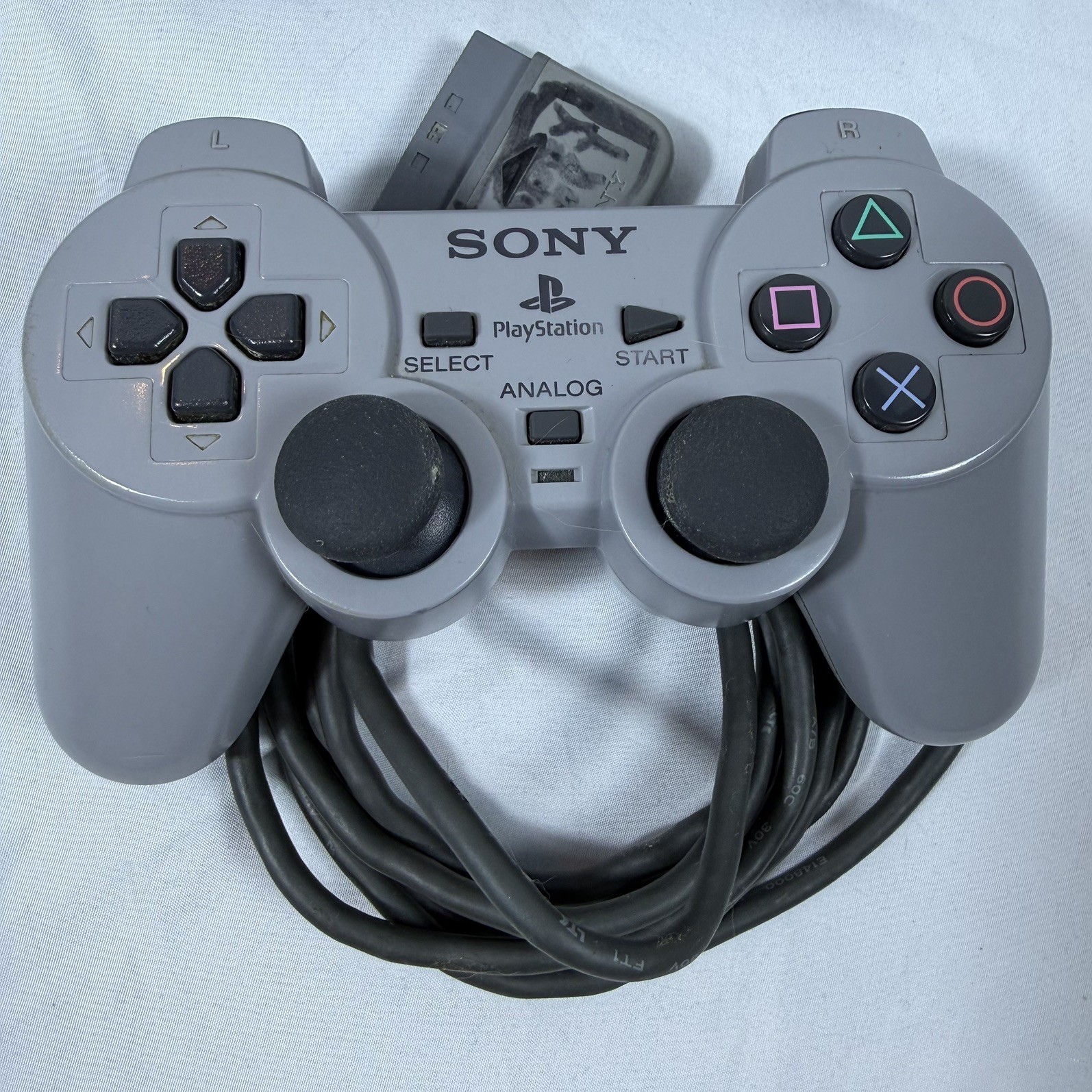 Sony PlayStation PS1 Console SCPH-7001 Bundle 2 Controllers, Pwr Cord Untested