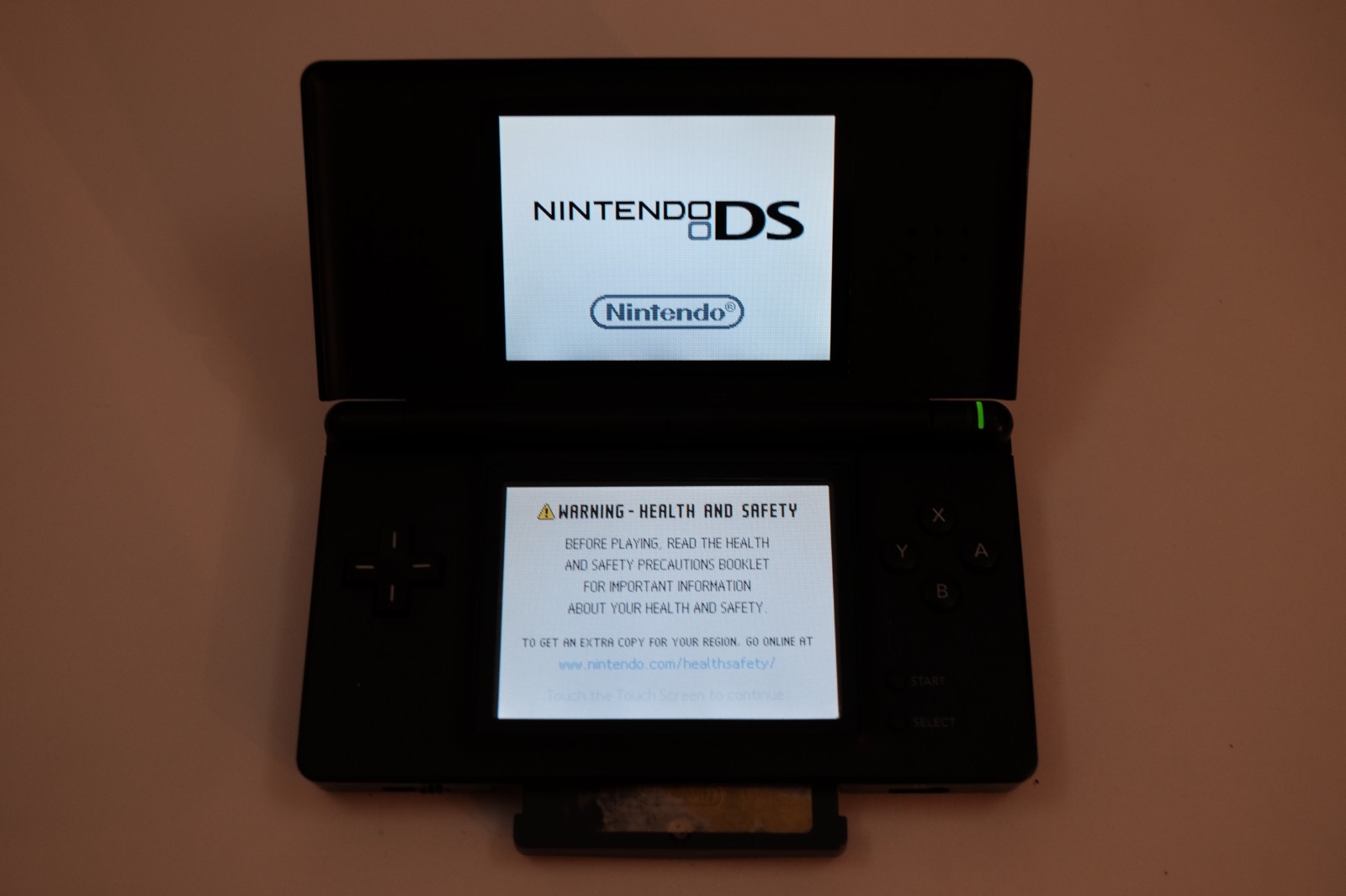 Nintendo DS Lite Onyx Black USG-001 stylus gba cover charger ALL OEM