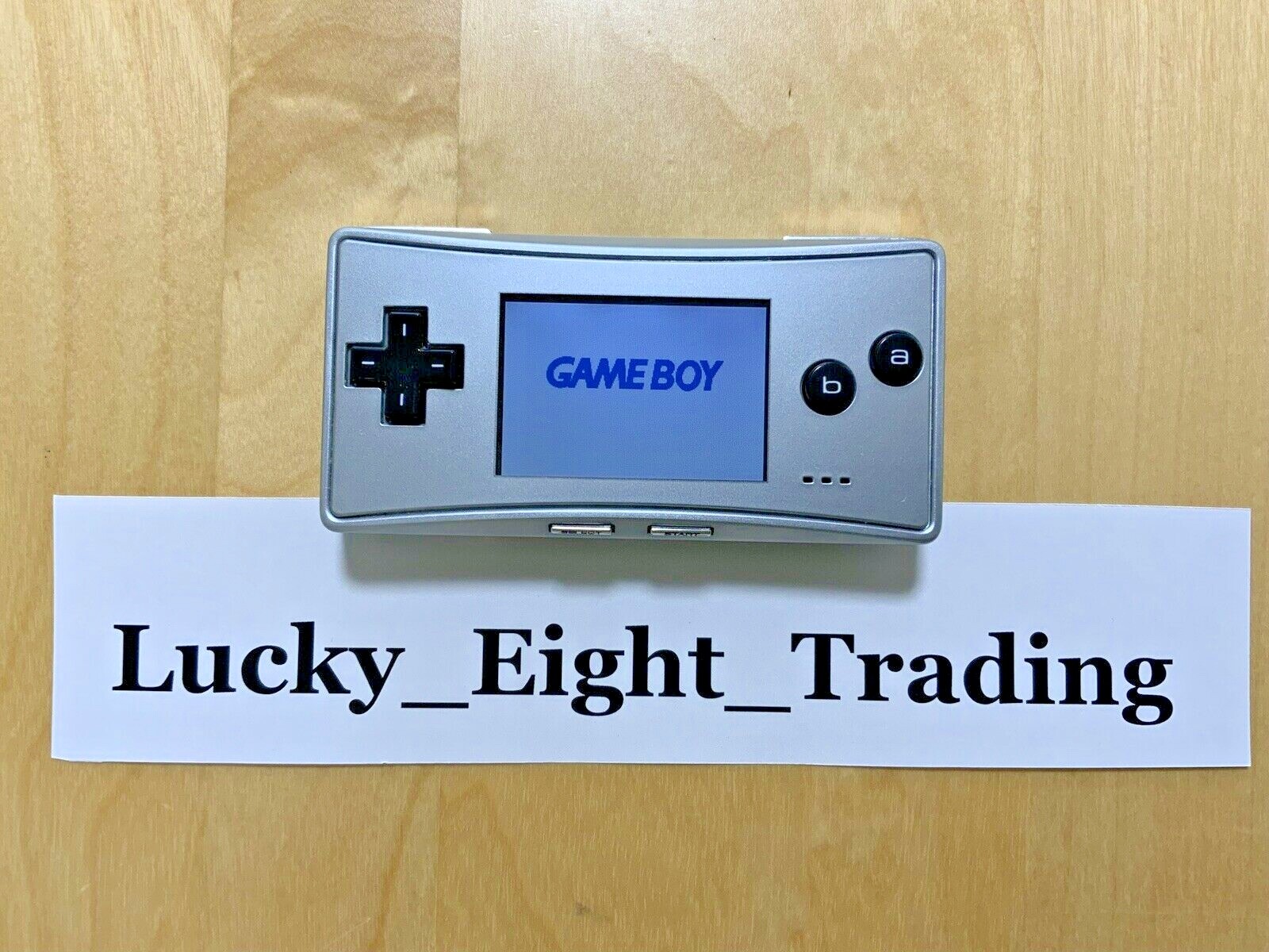 Nintendo Gameboy Micro Silver Console only [H]