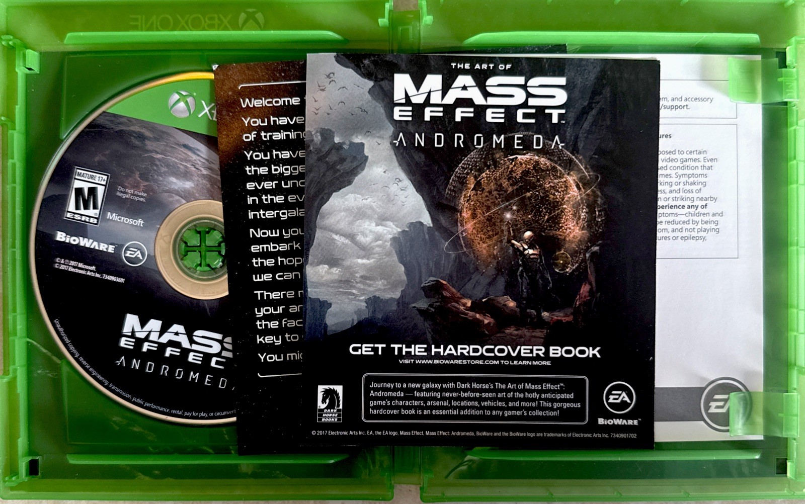 Mass Effect Andromeda – Microsoft Xbox One – Complete In Box With 3 Inserts