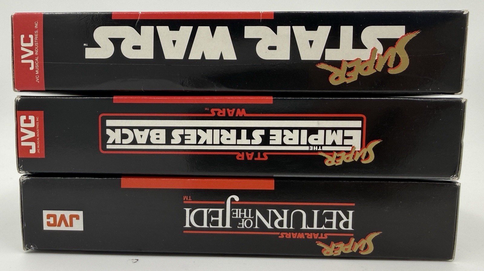 CIB Super Star Wars Trilogy SNES LOT Empire Strikes Return Jedi Fast Free Shipng