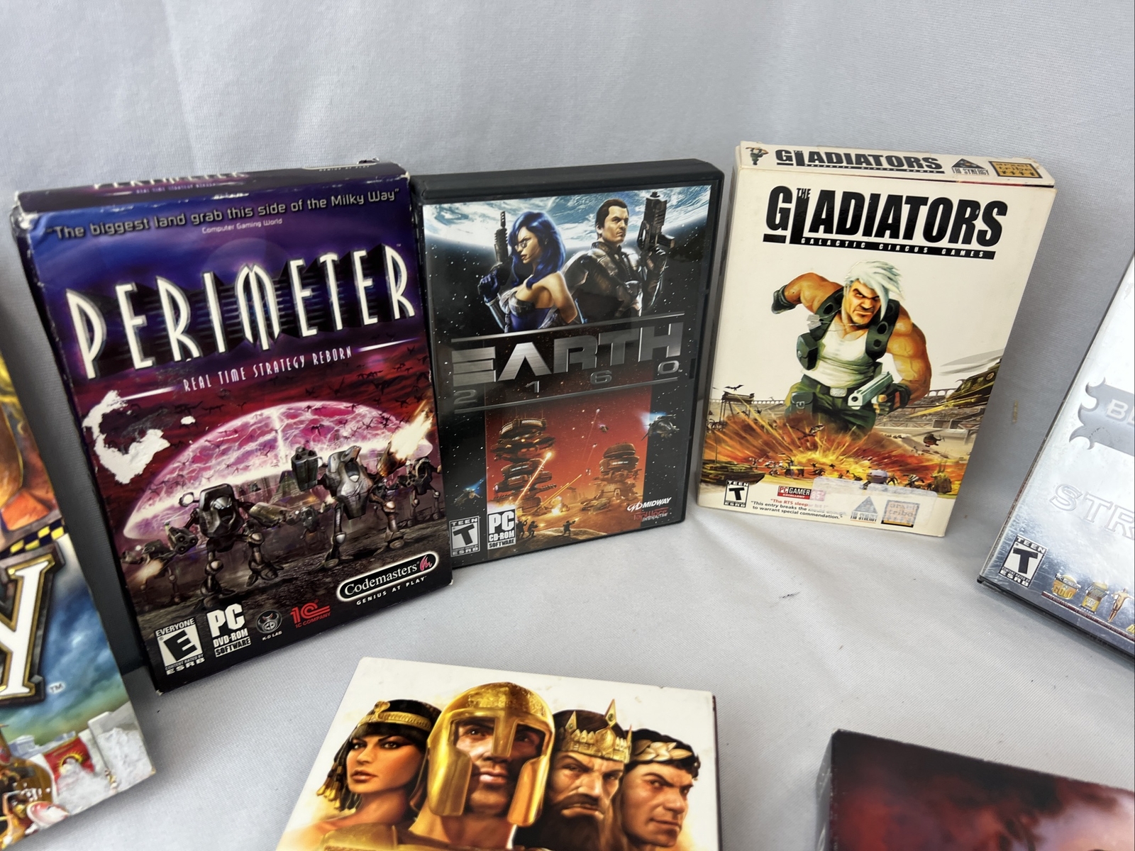 Lot Of 9 Vintage 2000s Computer Games PC Games Bloodrayne Perimeter Atomic
