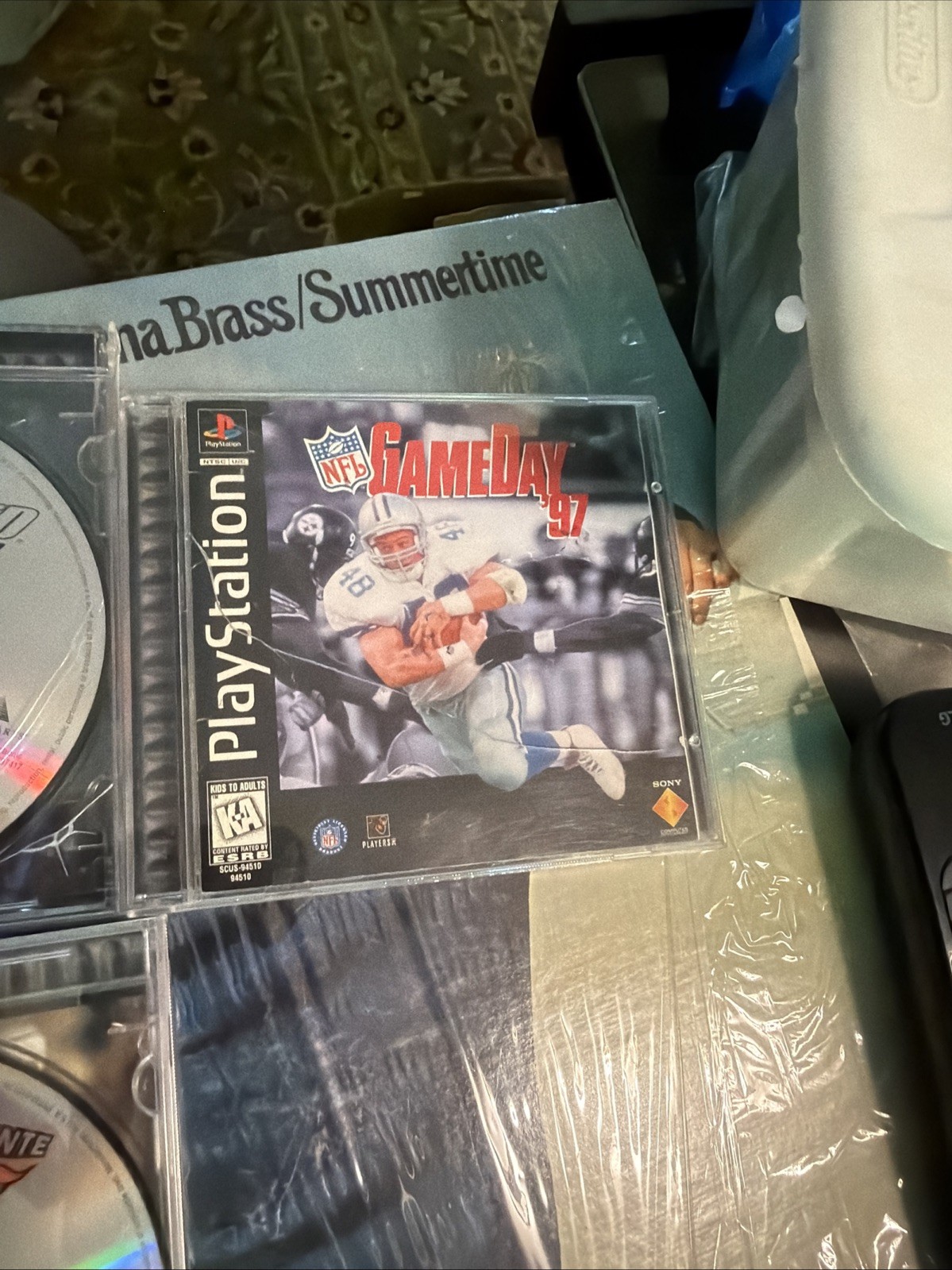 Lot Of 3 Vintage PS1 Games Vigilante 8, Need For Speed, Game day 97 Untested