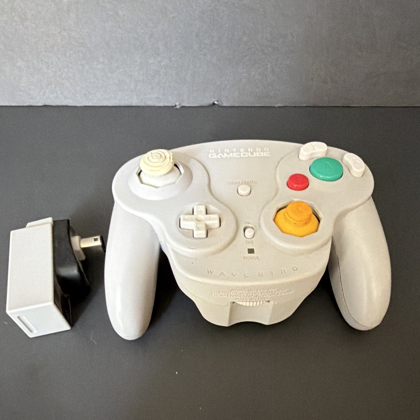 Nintendo WaveBird Wireless Controller w/ Receiver for GameCube Gray DOL-004