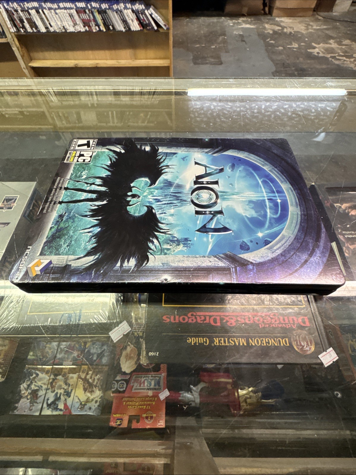 Aion Limited Edition Steel Case (PC, 2009) CIB, Manual, Extras