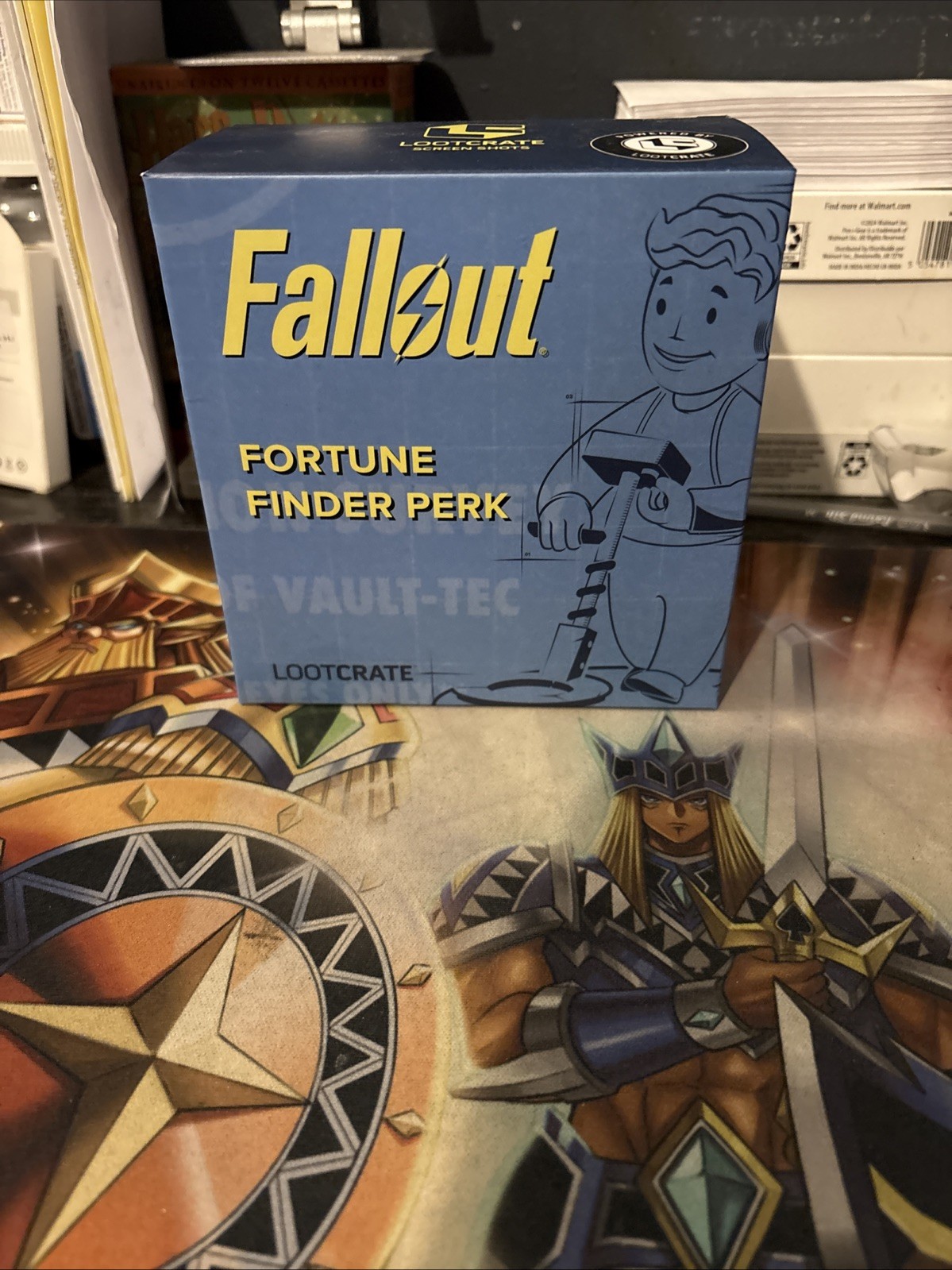 Fallout Fortune Finder Perk Loot Crate Exclusive New in Box Figure Bethesda 2018
